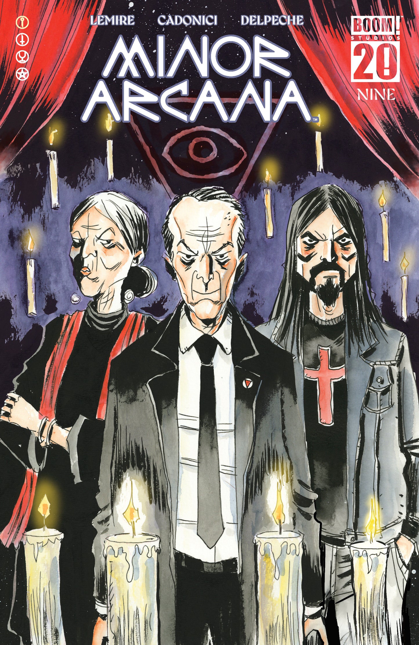 Minor Arcana #9 A Main (Dressed, Lemire) - ISBN: 84428401135809011 - Release Date: 7/23/25