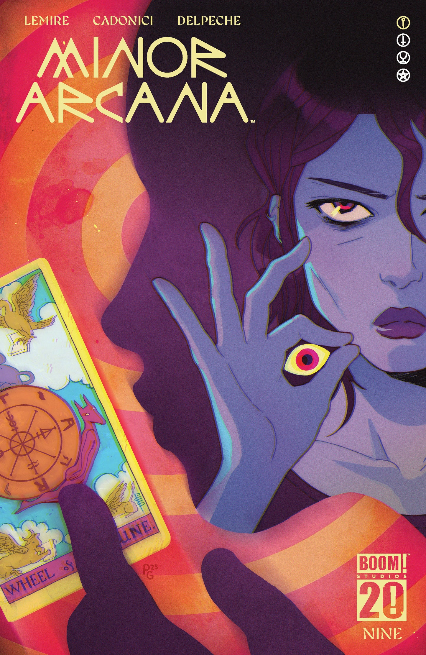 Minor Arcana #9 B Variant (Dressed, Ganucheau) - ISBN: 84428401135809021 - Release Date: 7/23/25