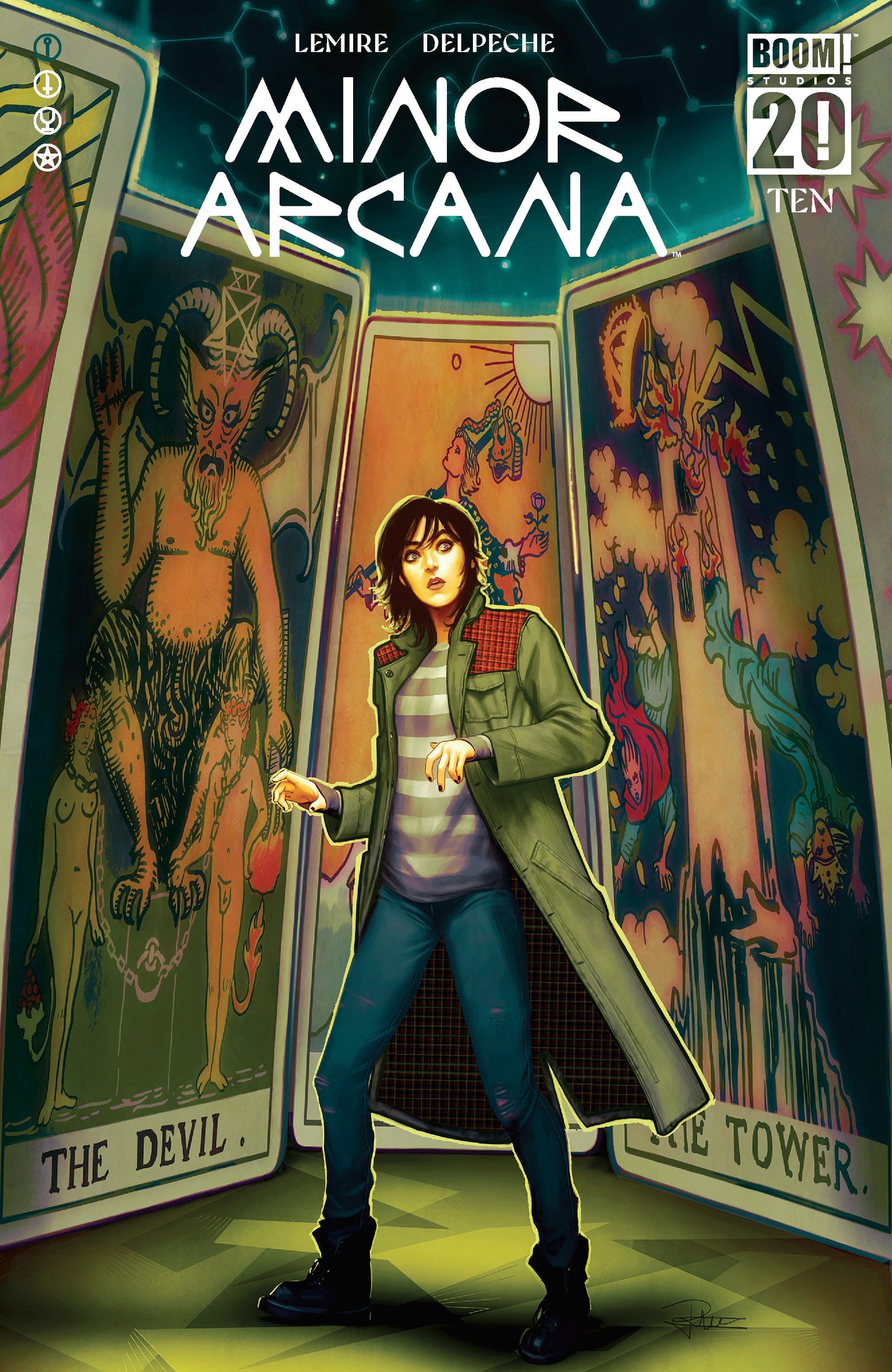 Minor Arcana #10 C BOOM 20th Anniversary Variant (Dressed, Puebla) - ISBN: 84428401135810031 - Release Date: 8/27/25