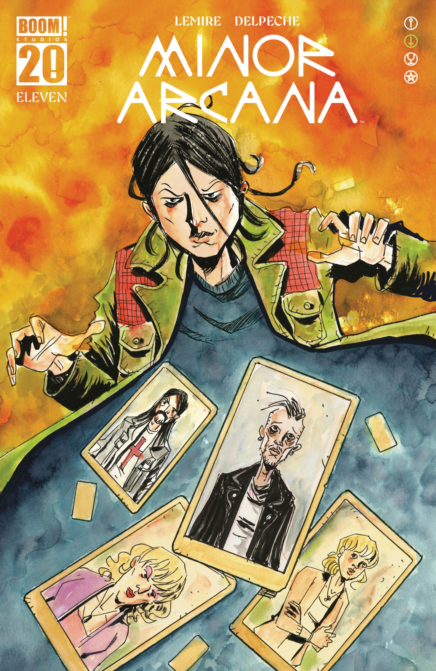 Minor Arcana #11 A Main (Dressed, Lemire) ISBN: 84428401135811011 - Release Date: 11/5/25