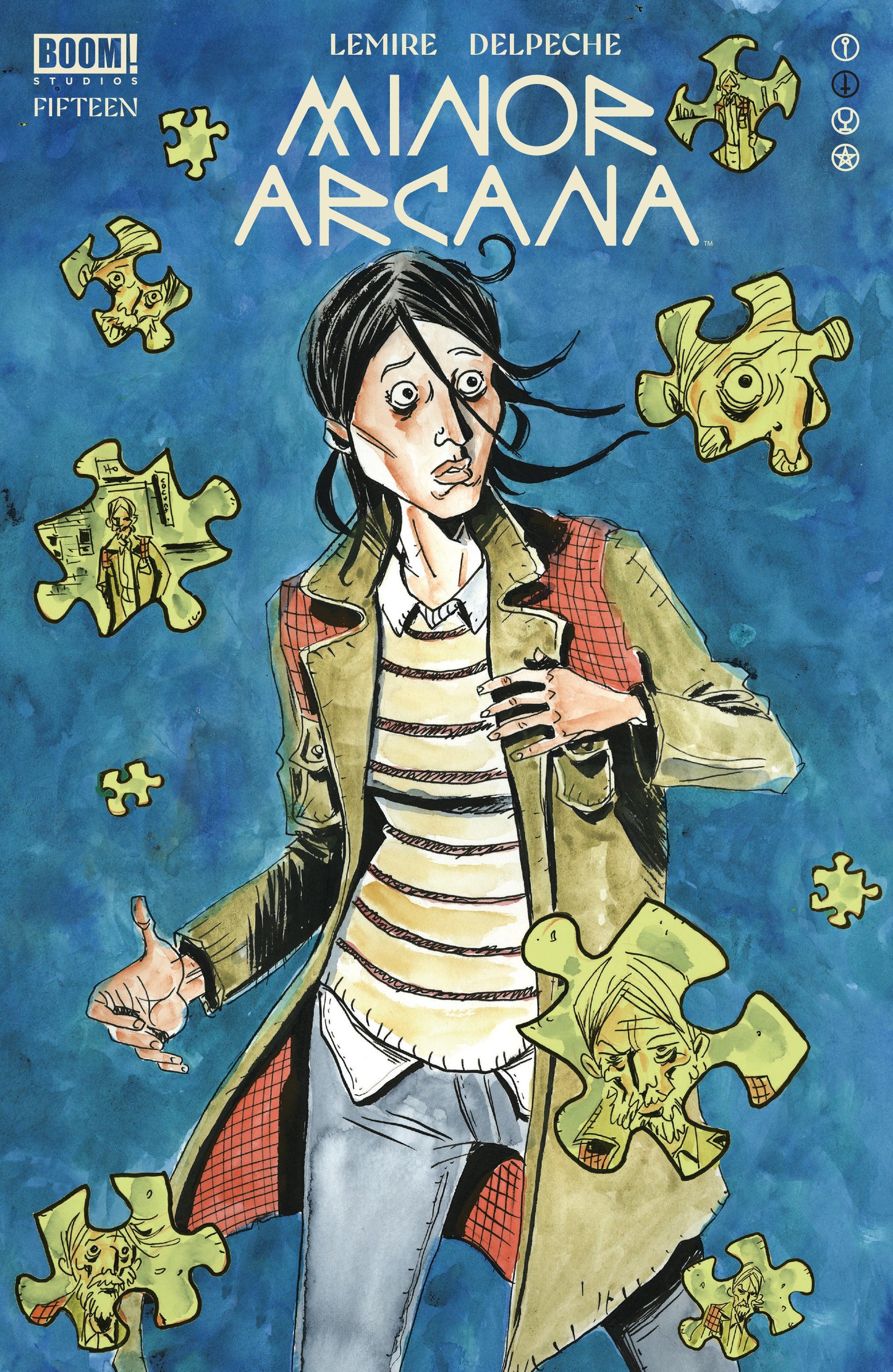 Minor Arcana #15 A Main (Dressed, Lemire) ISBN: 84428401135815011 - FOC DATE: 2/16/26 - Release Date: 3/25/26
