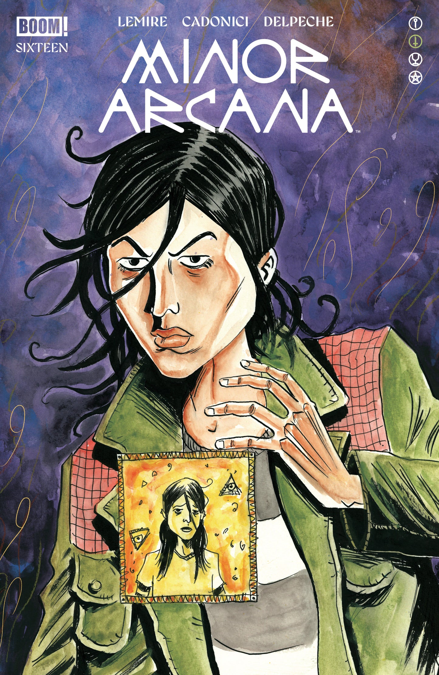 Minor Arcana #16 A Main (Dressed, Lemire) ISBN: 84428401135816011 - FOC DATE: 5/24/26 - Release Date: 7/1/26