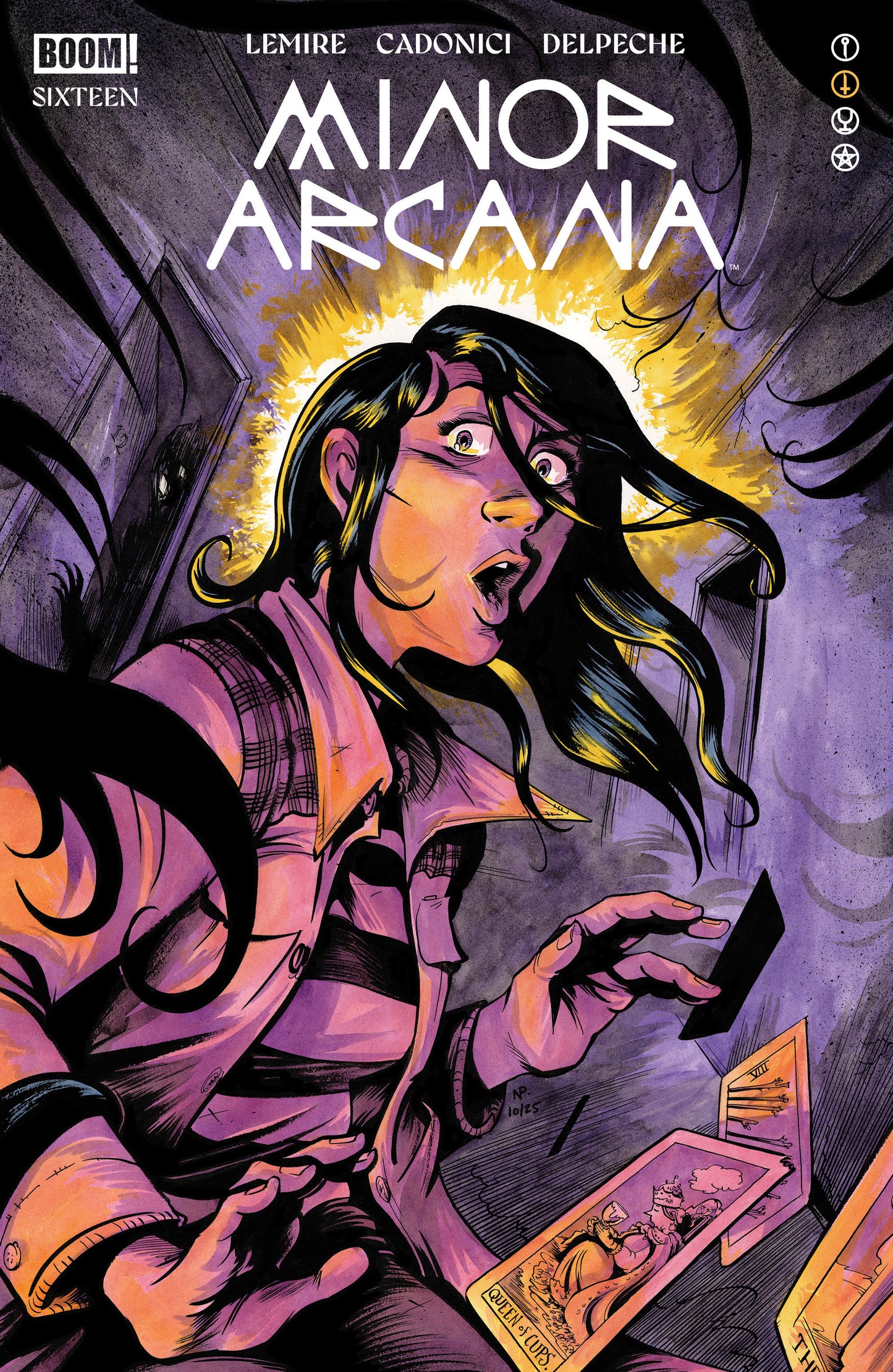 Minor Arcana #16 B Variant (Dressed, Powell) ISBN: 84428401135816021 - FOC DATE: 5/24/26 - Release Date: 7/1/26