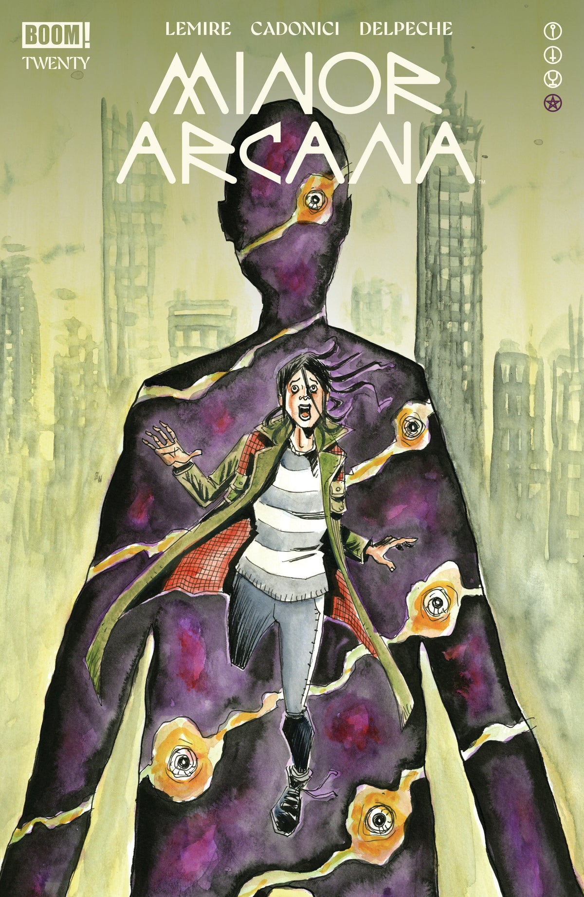 Minor Arcana #20 A Main (Dressed, Lemire) ISBN: 84428401135820011 - FOC DATE: 9/27/26 - Release Date: 11/4/26