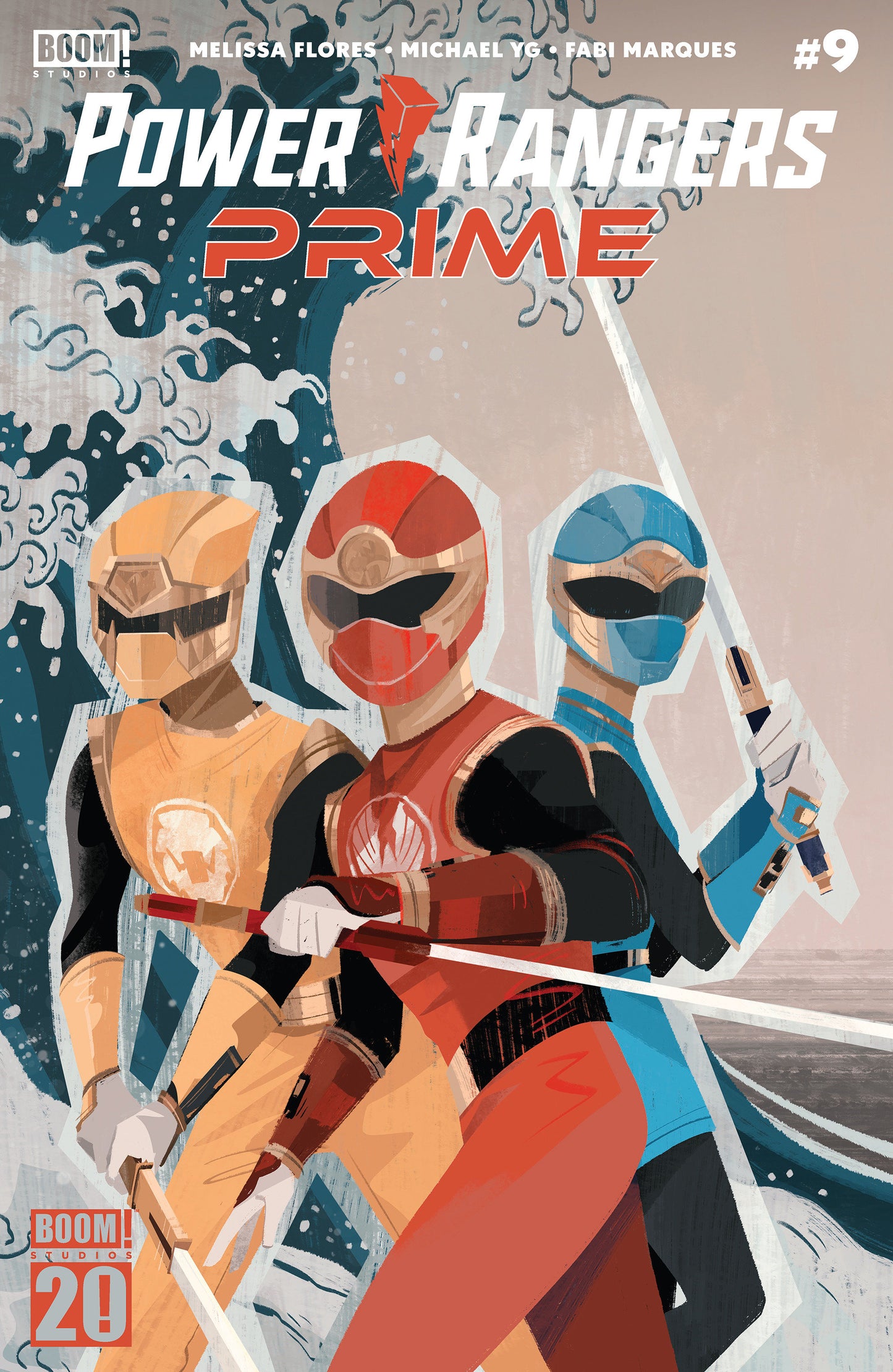 Power Rangers Prime #9 B Variant (Dressed, Kung) - ISBN: 84428401206509021 - Release Date: 8/6/25