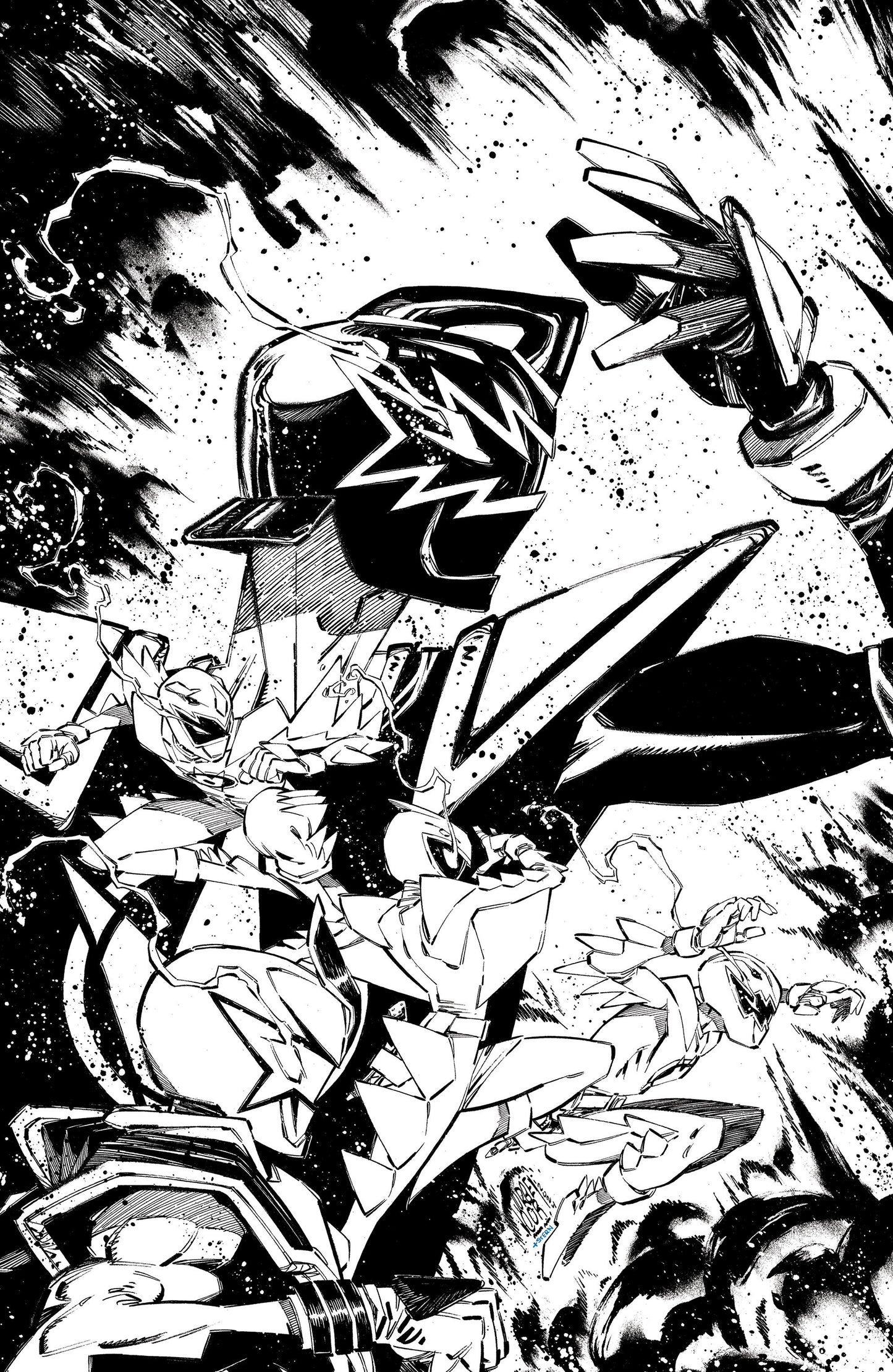 Power Rangers Prime #10 D 1:10 INCV (Full Art, Corona) - ISBN: 84428401206510041 - Release Date: 9/10/25