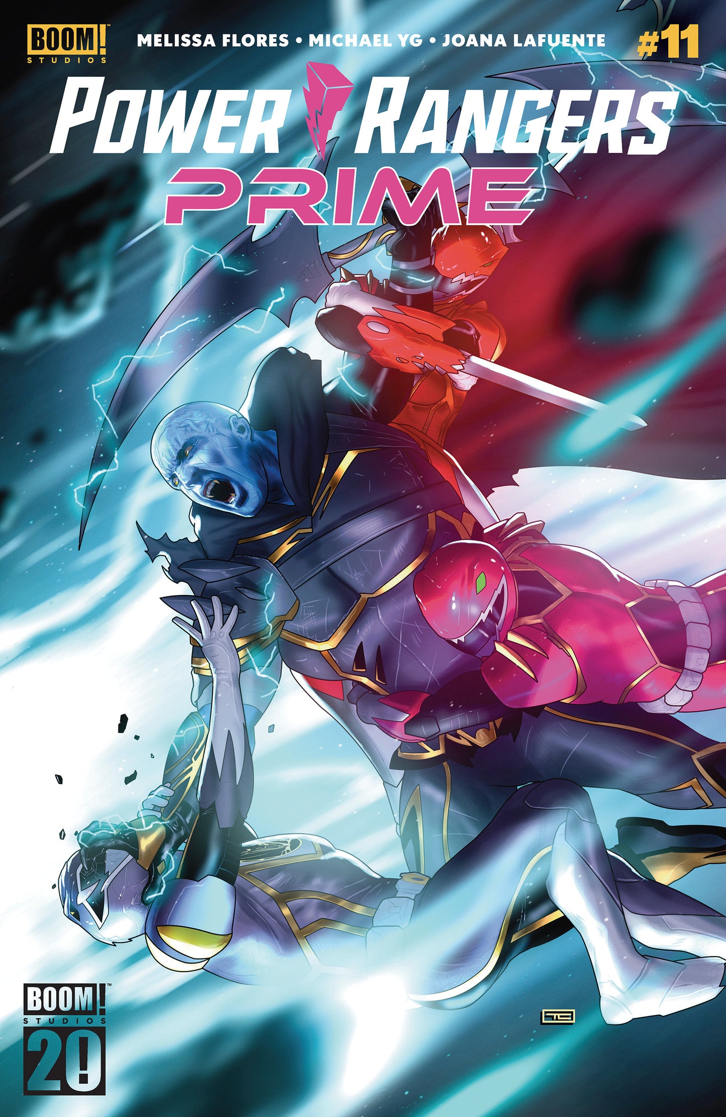 Power Rangers Prime #11 A Main (Dressed, Clarke) ISBN: 84428401206511011 - Release Date: 10/15/25