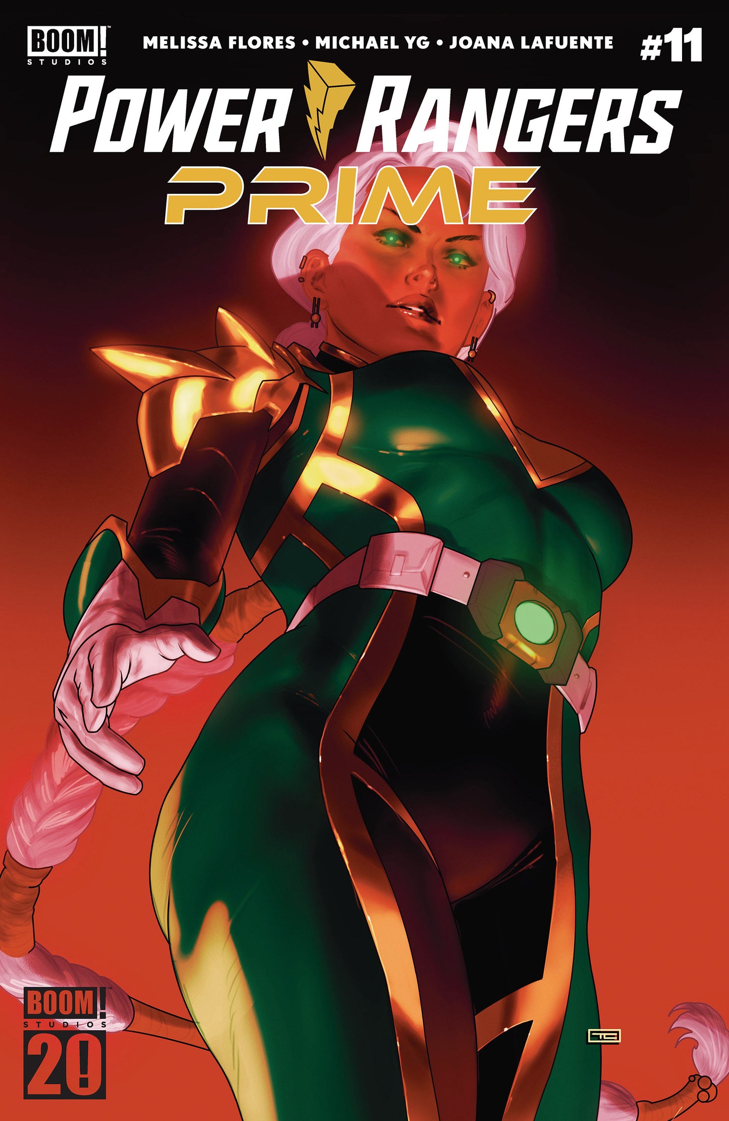 Power Rangers Prime #11 C BOOM 20th Anniversary Variant (Dressed, Clarke) ISBN: 84428401206511031 - Release Date: 10/15/25