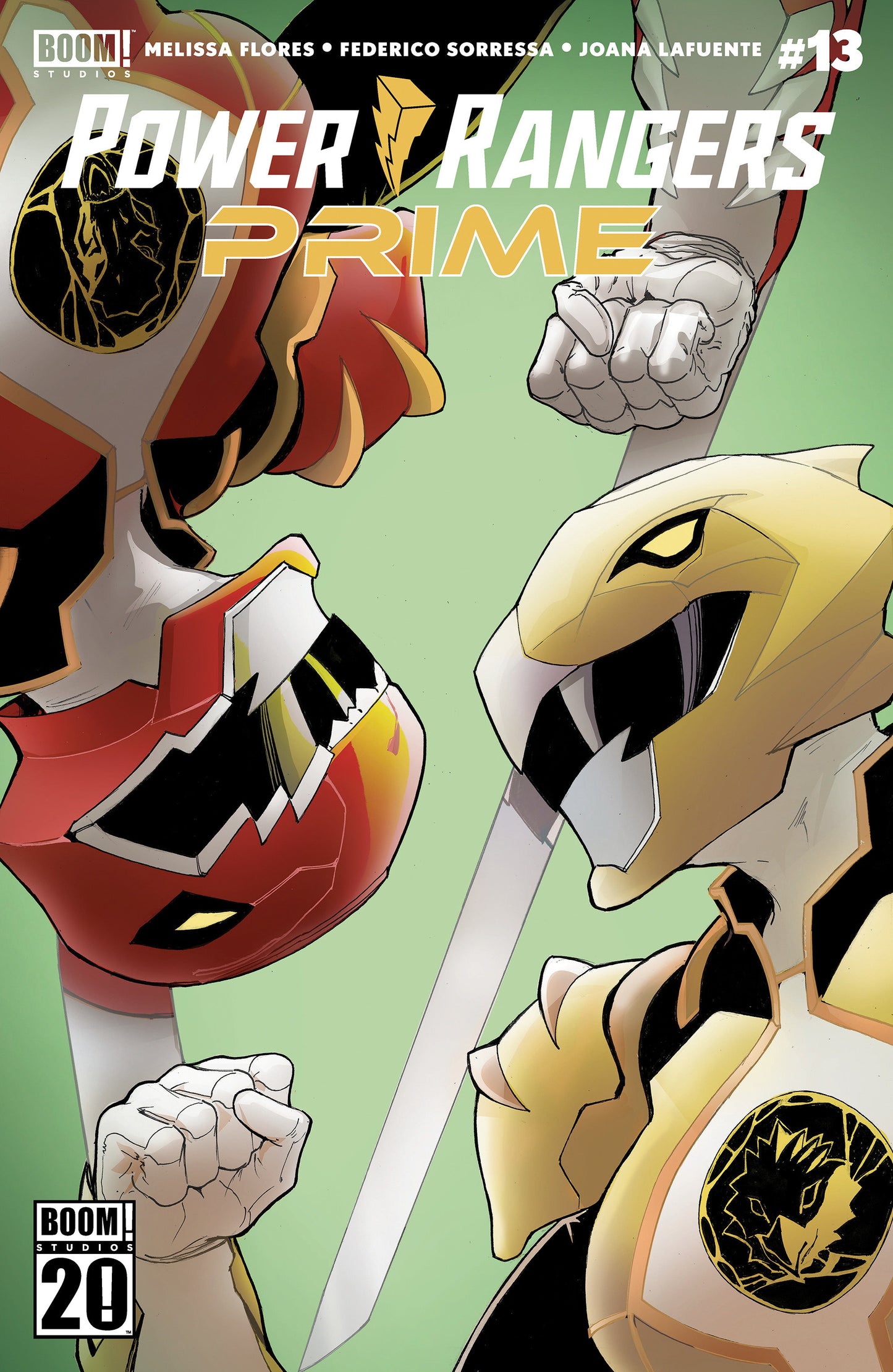 Power Rangers Prime #13 A Main (Dressed, Griffith) ISBN: 84428401206513011 - Release Date: 12/24/25