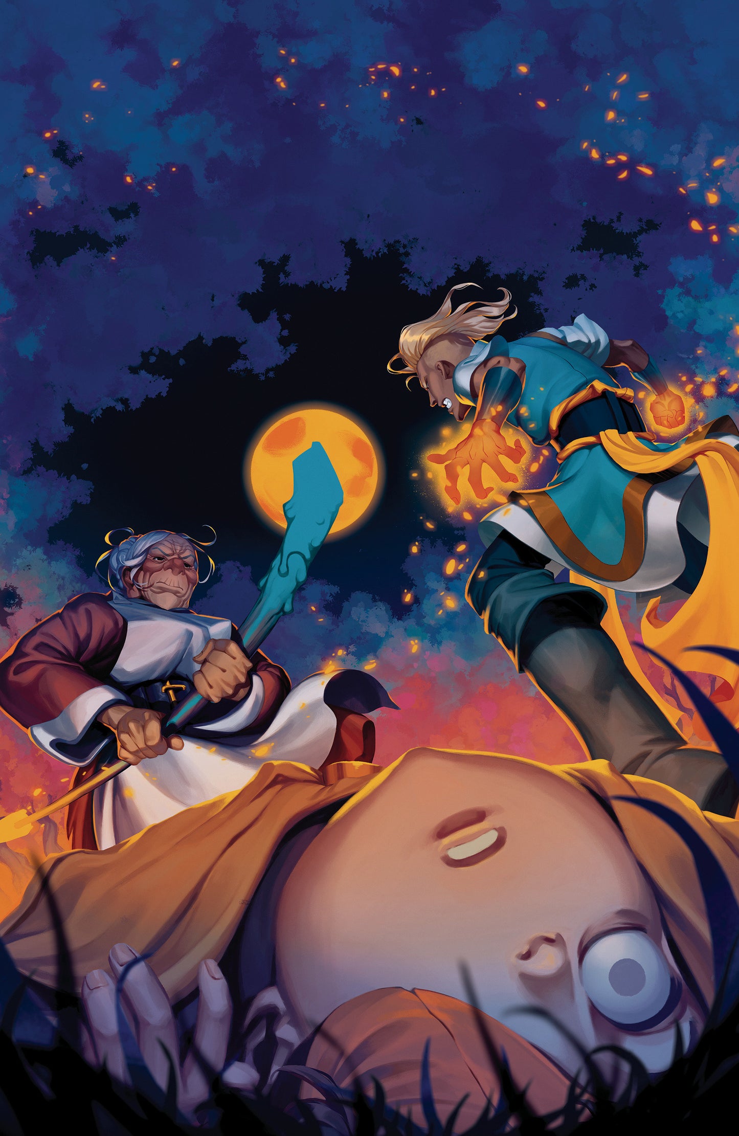 The Last Witch: Blood & Betrayal #3 D Unlimited Variant (Full Art, Glass) - 9/10/25 - Release Date: 9/10/25