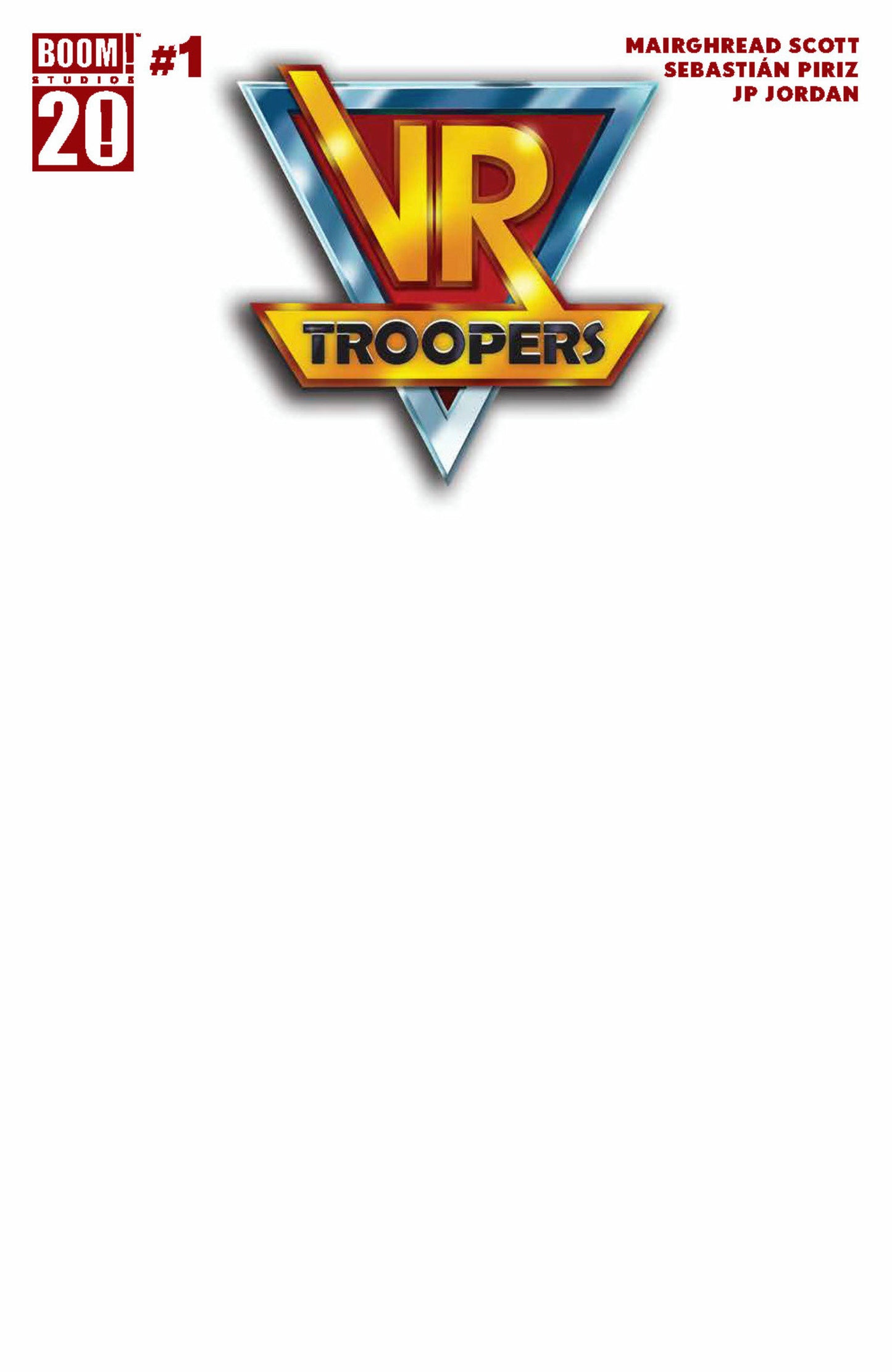 VR Troopers #1 F Blank Sketch Variant (Sketch) - Release Date: 6/25/25
