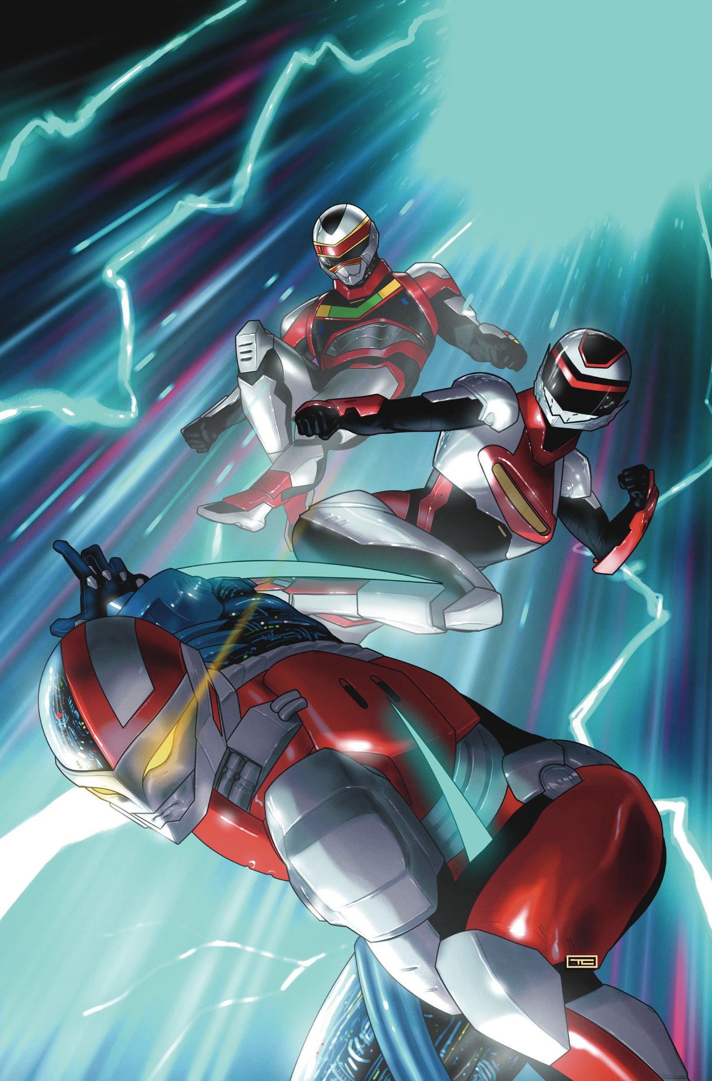 VR Troopers #4 C Variant (Full Art, Foil, Clarke) ISBN: 84428401269004041 - Release Date: 11/5/25