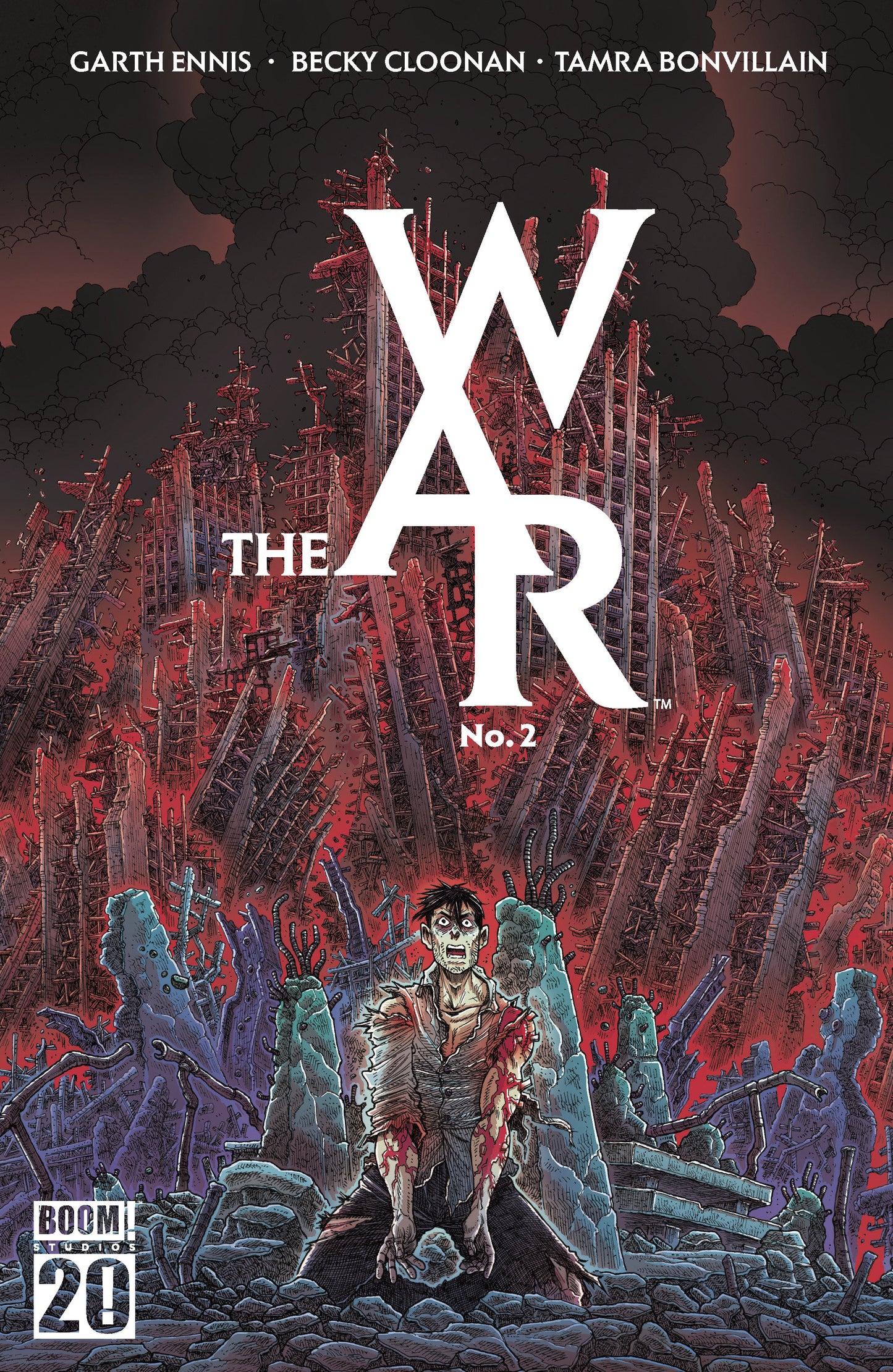 The War #2 B Variant (Dressed, Stokoe) - ISBN: 84428401273702021 - Release Date: 9/3/25