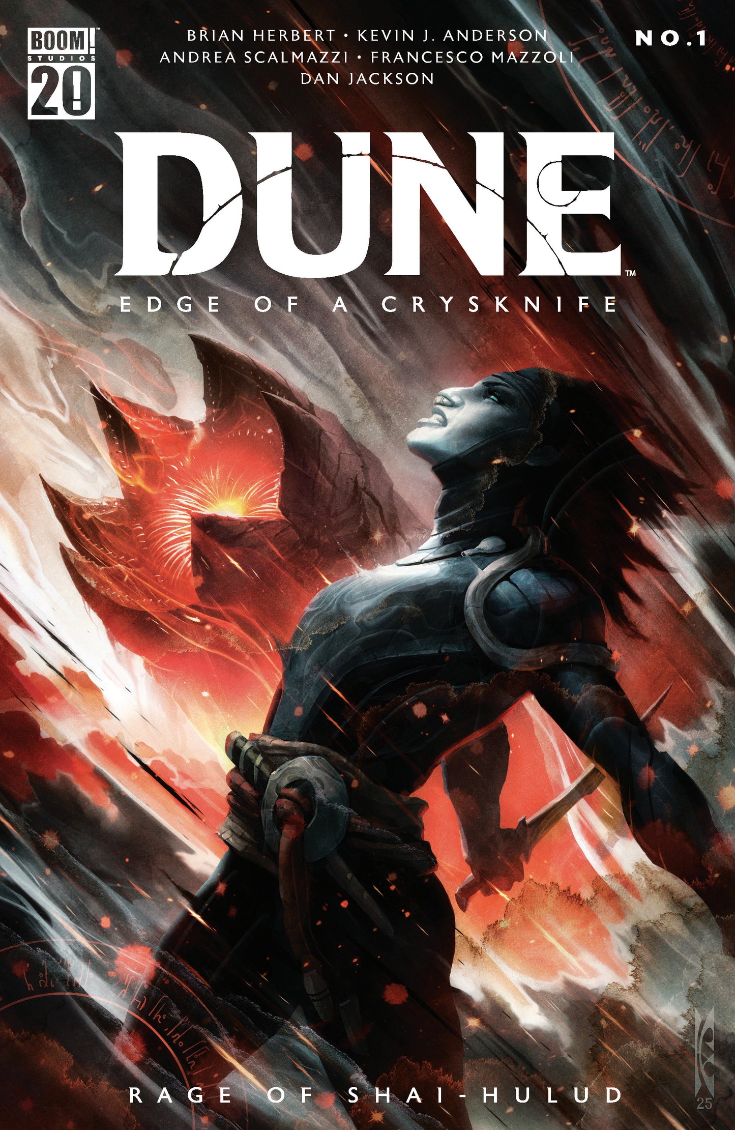 Dune: Edge of a Crysknife: Rage of Shai-Hulud #1 A Main (Dressed, Swanland) - ISBN: 84428401281201011 - Release Date: 8/27/25