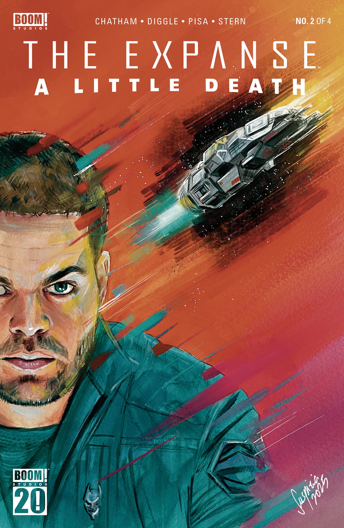 The Expanse: A Little Death #2 B Variant (Dressed, Yoon) ISBN: 84428401284302021 - Release Date: 10/29/25