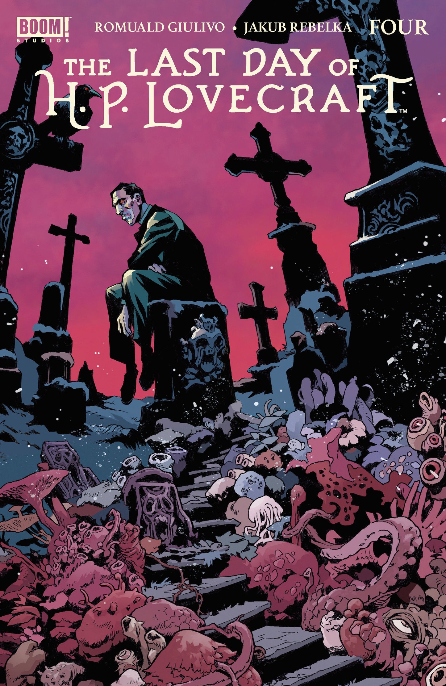 The Last Day of H.P. Lovecraft #4 B Variant (Dressed, de Stena) ISBN: 84428401286704021 - Release Date: 2/11/26