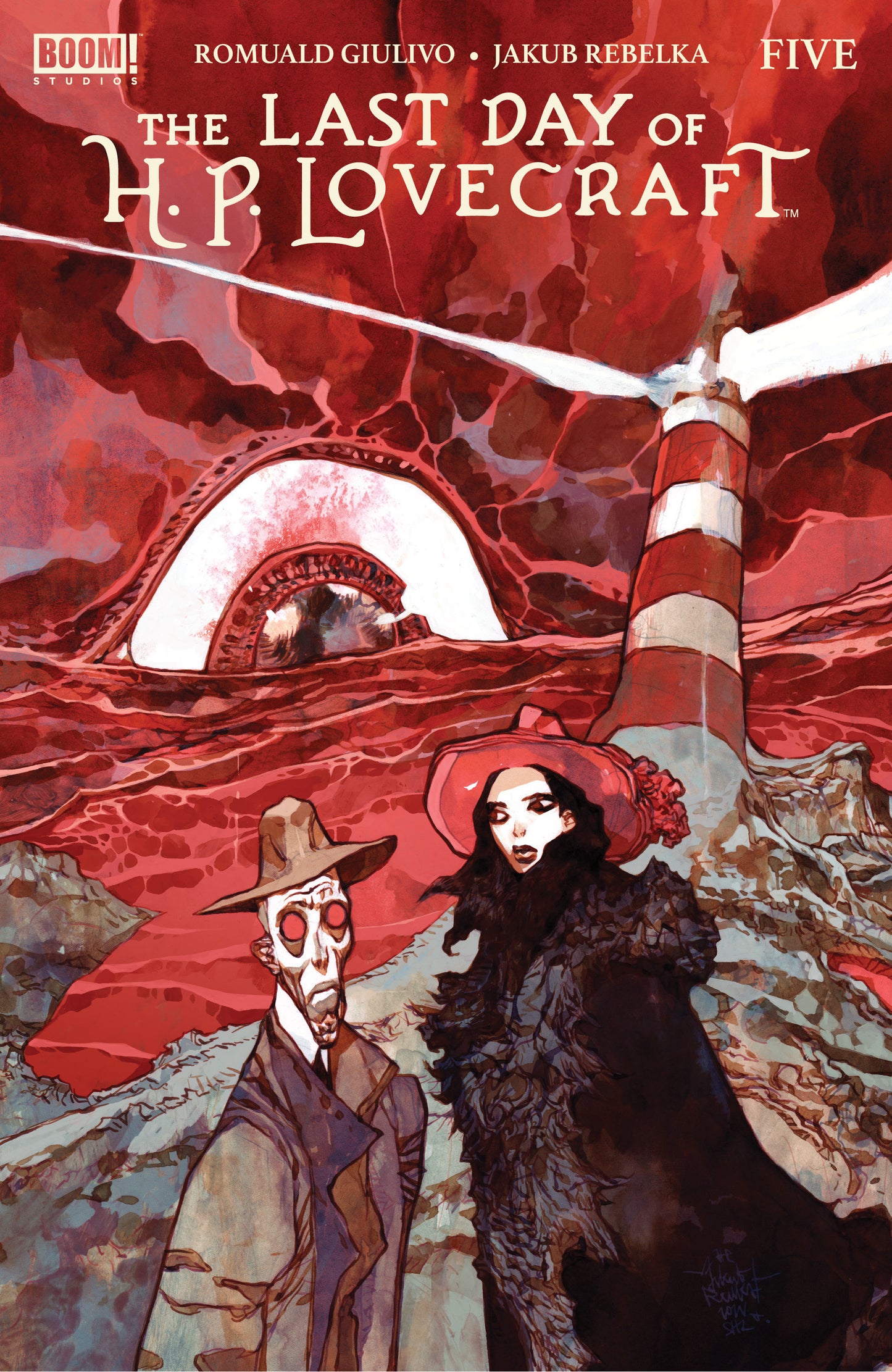The Last Day of H.P. Lovecraft #5 A Main (Dressed, Rebelka) ISBN: 84428401286705011 - FOC DATE: 02/09/2026 - Release Date: 03/18/2026