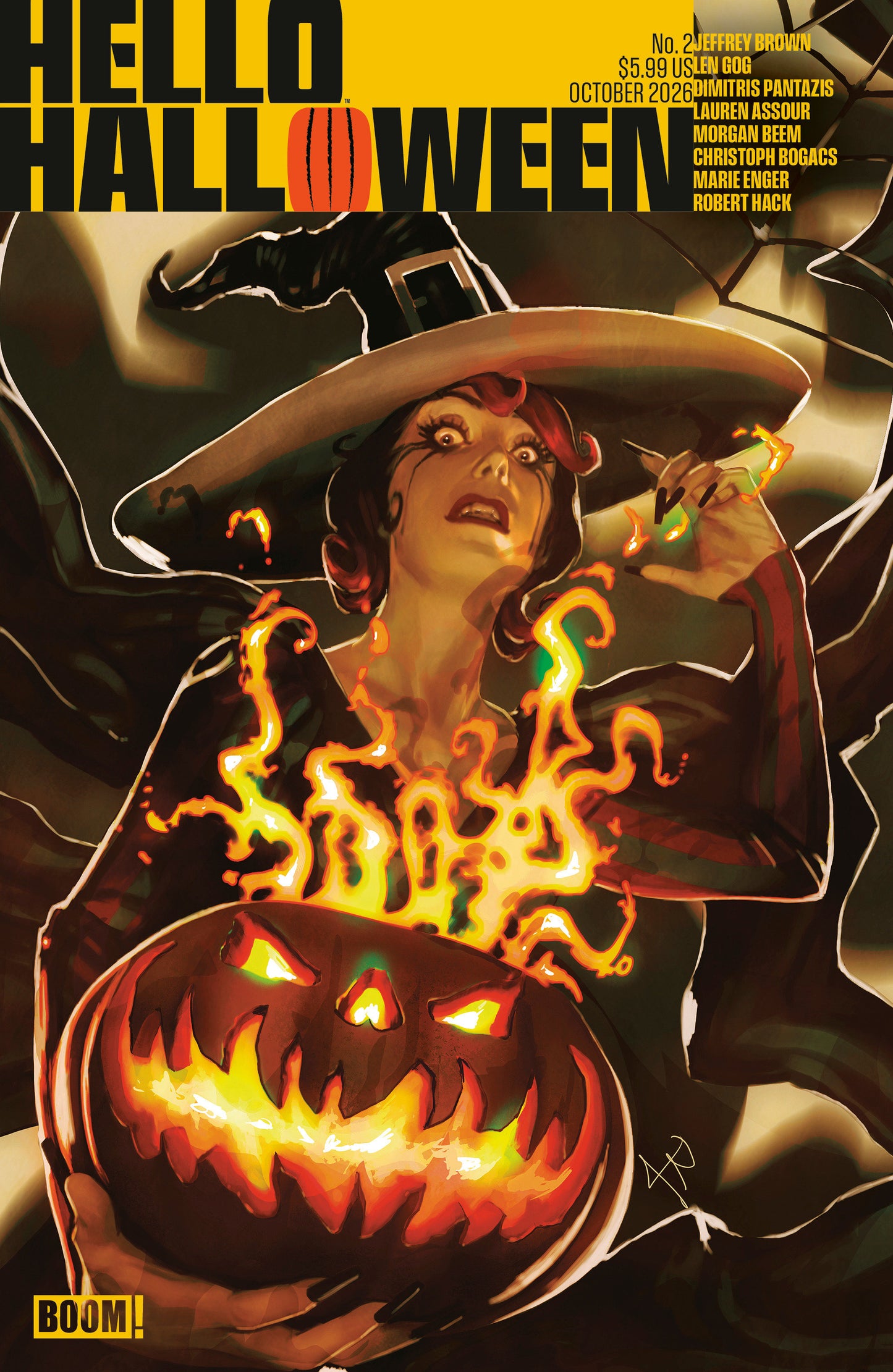 Hello Halloween #2 A Main (Dressed, Puebla) ISBN: 84428401287402011 - FOC DATE: 9/6/26 - Release Date: 10/21/26