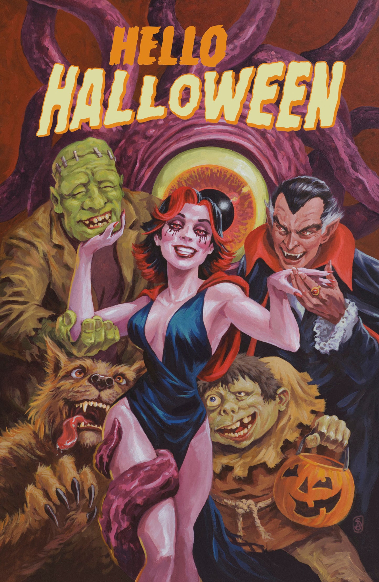 Hello Halloween #2 C Variant (Full Art, Andrade) ISBN: 84428401287402031 - FOC DATE: 9/6/26 - Release Date: 10/21/26
