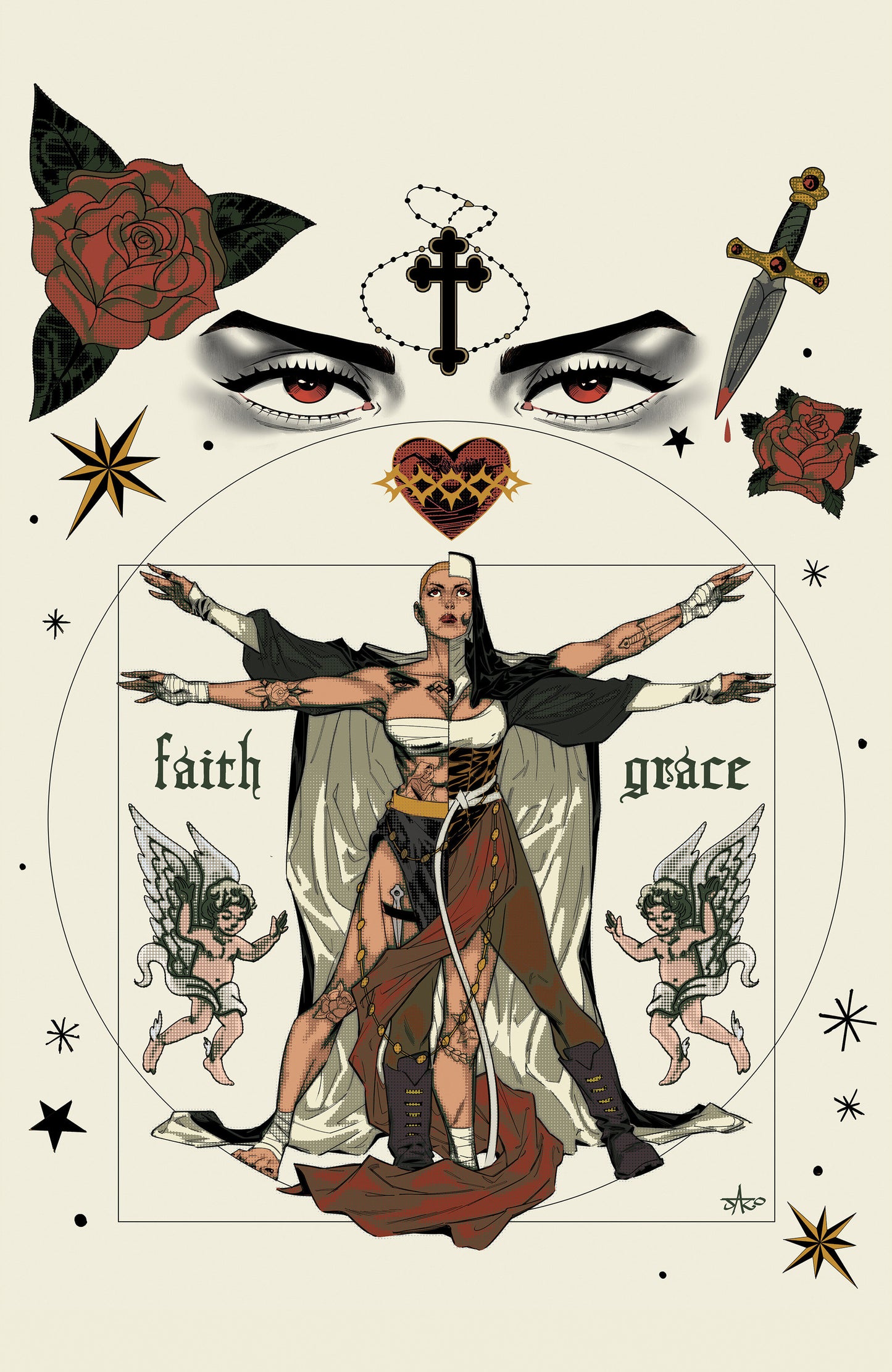 Marian Heretic #3 D 1:15 INCV (Full Art, Inks, Lim) ISBN: 84428401288103041 - Release Date: 12/31/25