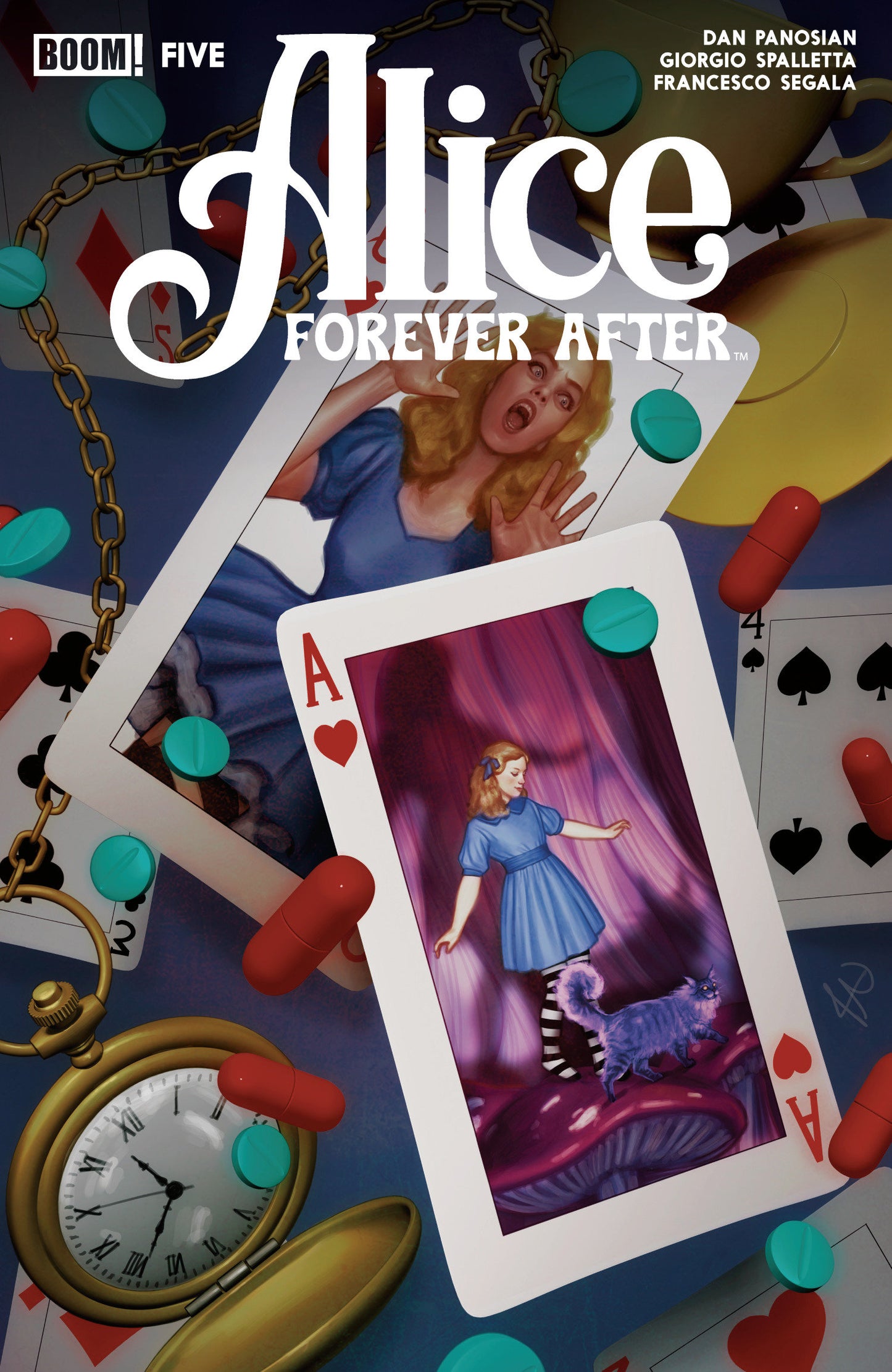 Alice Forever After #5 E FOC Reveal Variant (Dressed, Puebla) ISBN: 84428401291105051 - FOC DATE: 6/14/26 - Release Date: 7/29/26