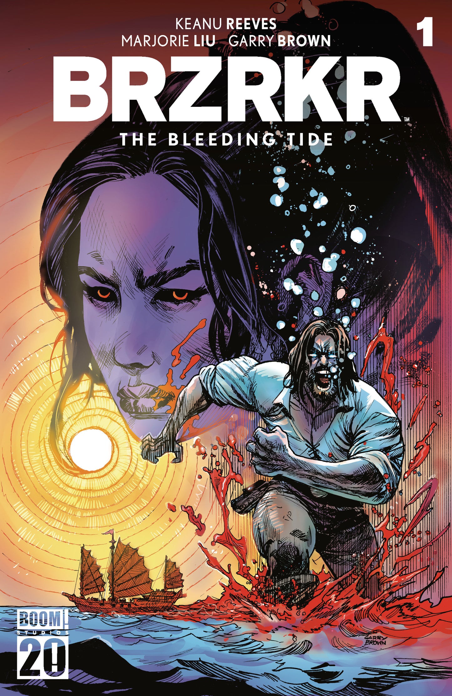 BRZRKR: The Bleeding Tide #1 D Variant (Dressed, Foil, Brown) ISBN: 84428401292801041 - Release Date: 11/26/25