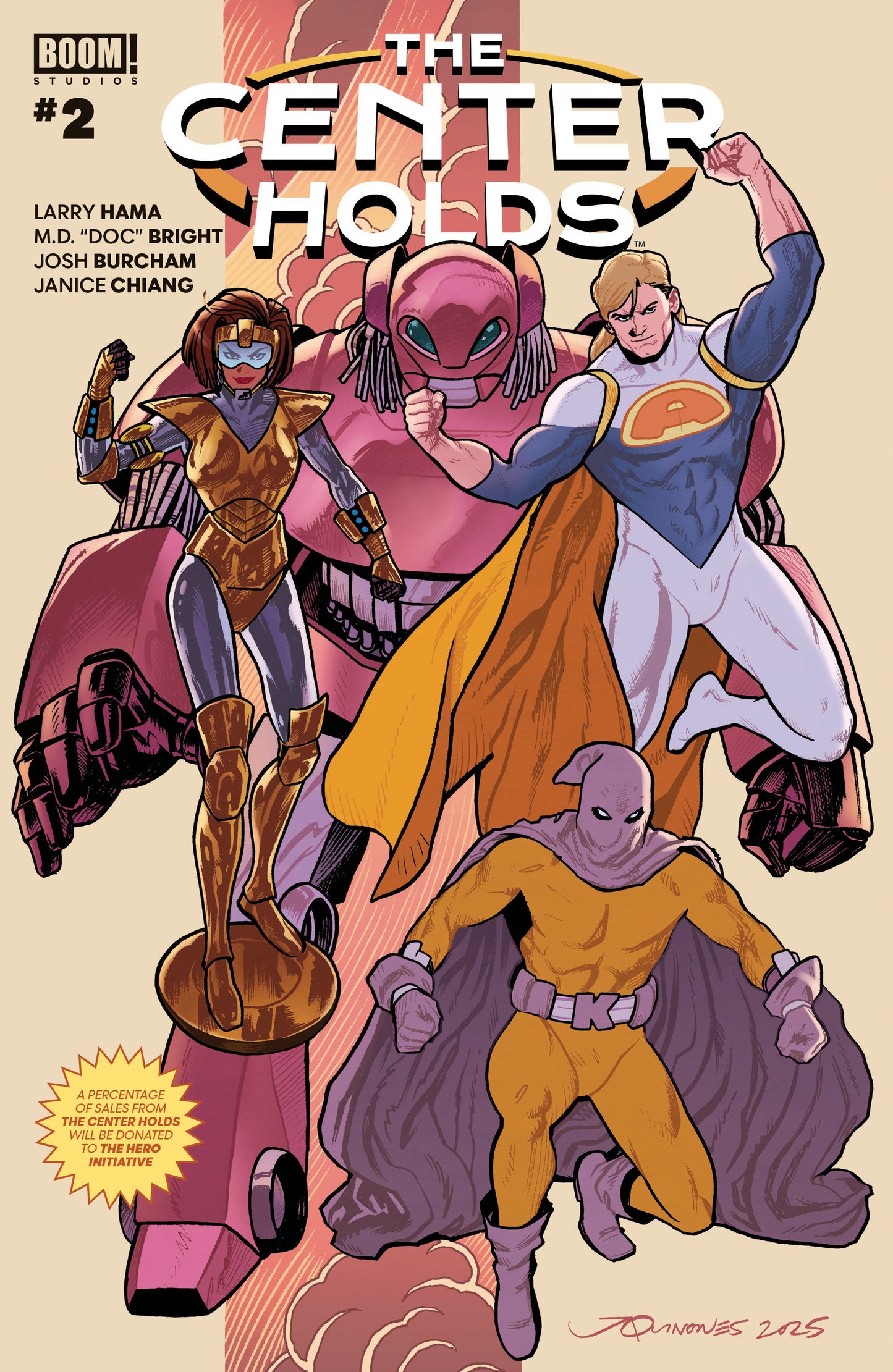 The Center Holds #2 A Main (Dressed, Quinones) ISBN: 84428401318502011 - FOC DATE: 2/16/26 - Release Date: 3/25/26