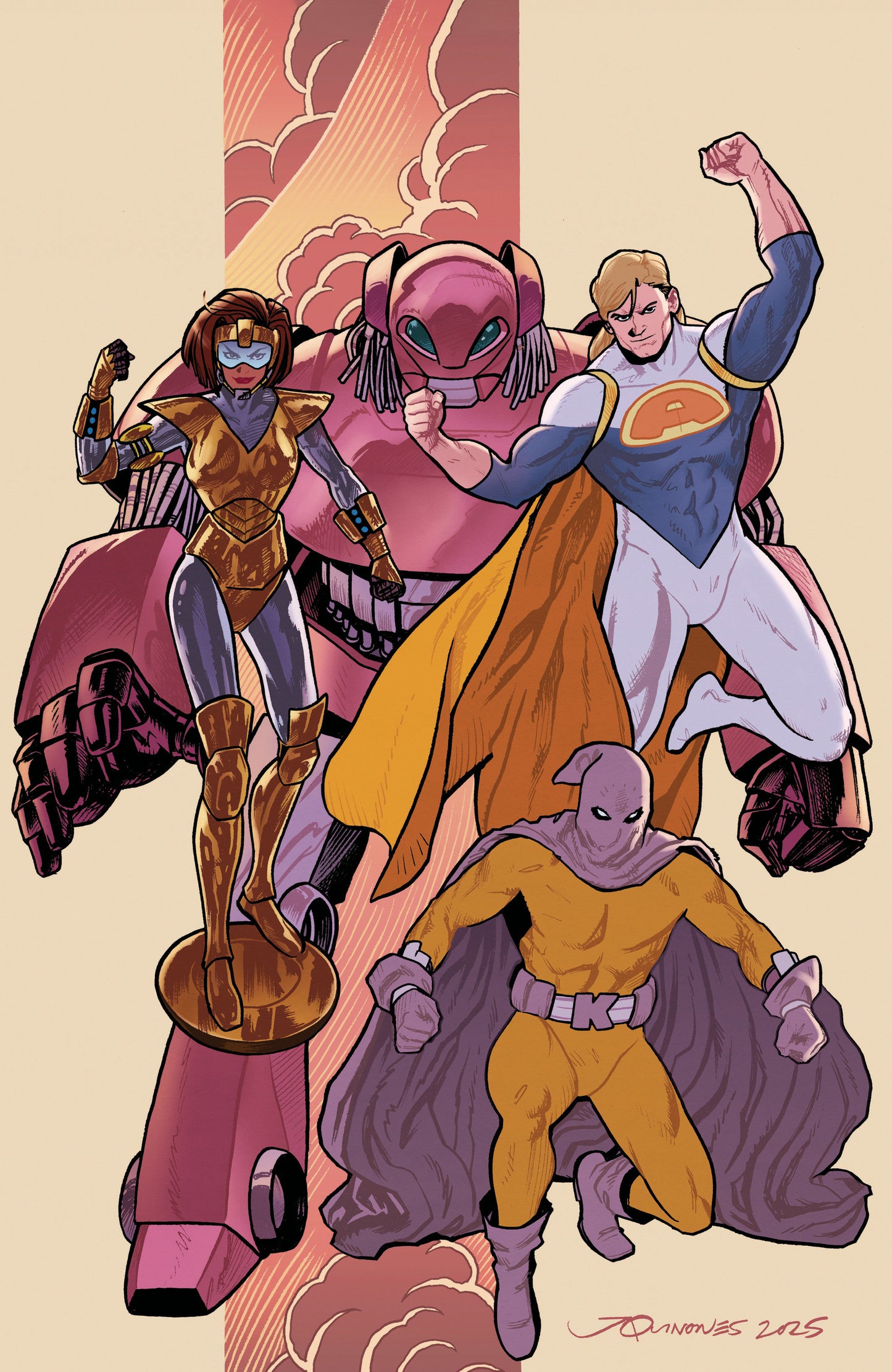 The Center Holds #2 E Unlimited Variant (Full Art, Quinones) ISBN: 84428401318502051 - FOC DATE: 2/16/26 - Release Date: 3/25/26