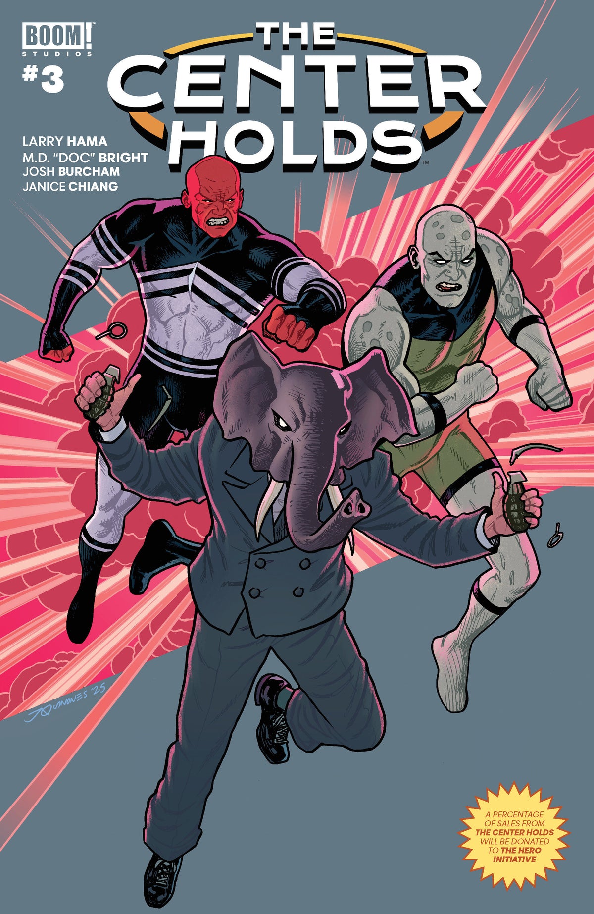 The Center Holds #3 A Main (Dressed, Quinones) ISBN: 84428401318503011 - FOC DATE: 3/29/26 - Release Date: 5/6/26