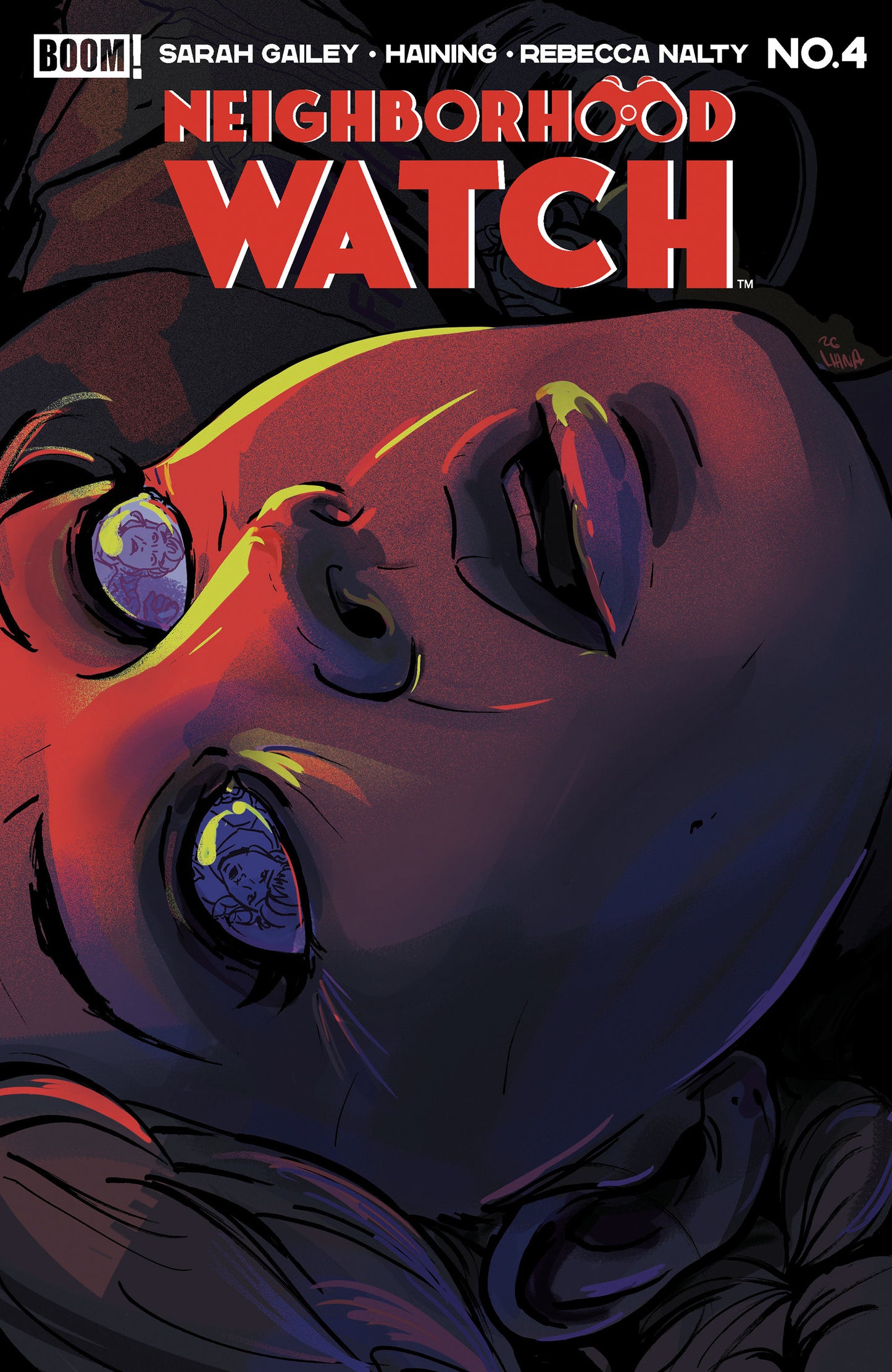 Neighborhood Watch #4 B Variant (Dressed, Kangas) ISBN: 84428401319204021 - FOC DATE: 6/28/26 - Release Date: 8/5/26