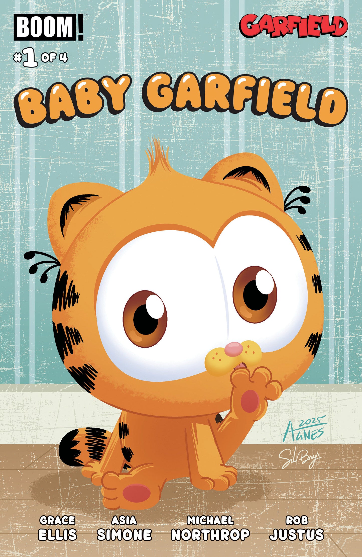 Baby Garfield #1 A Main (Dressed, Garbowska) ISBN: 84428401320801011 - FOC DATE: 02/09/2026 - Release Date: 03/18/2026