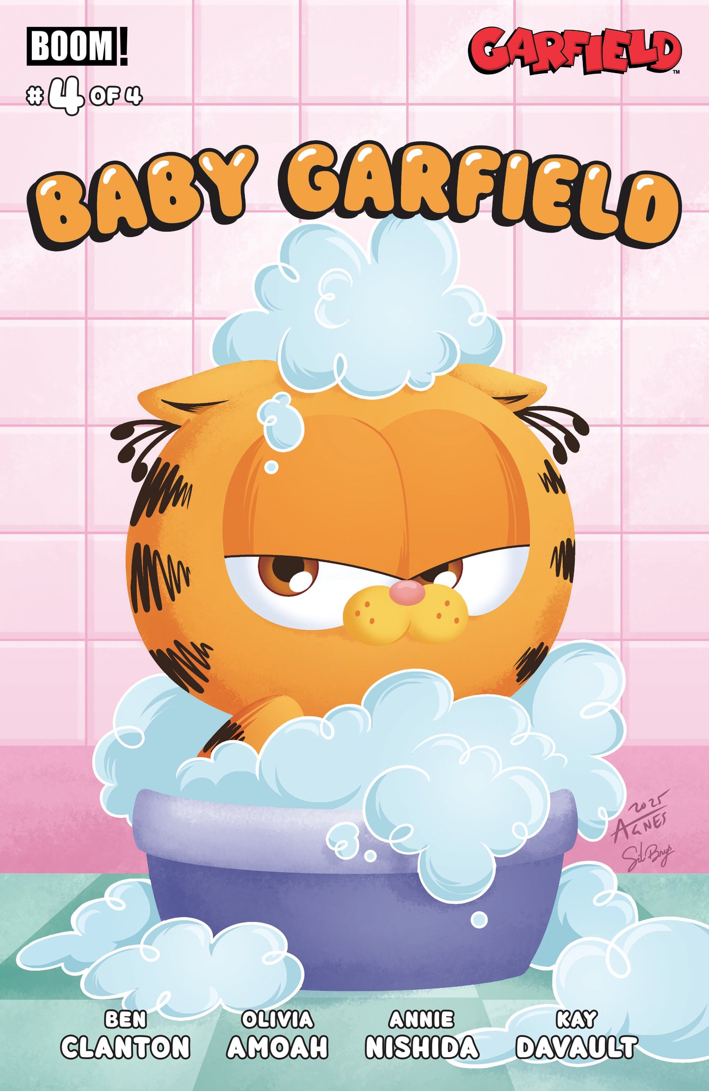 Baby Garfield #4 A Main (Dressed, Garbowska) ISBN: 84428401320804011 - FOC DATE: 5/24/26 - Release Date: 7/8/26