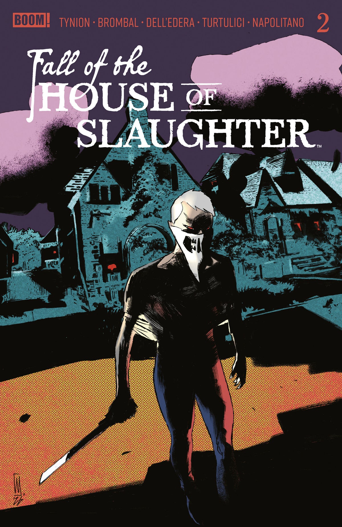 Fall of the House of Slaughter #2 B Main (Dressed, Dell'Edera) ISBN: 84428401330702021 - FOC DATE: 4/26/26 - Release Date: 6/10/26