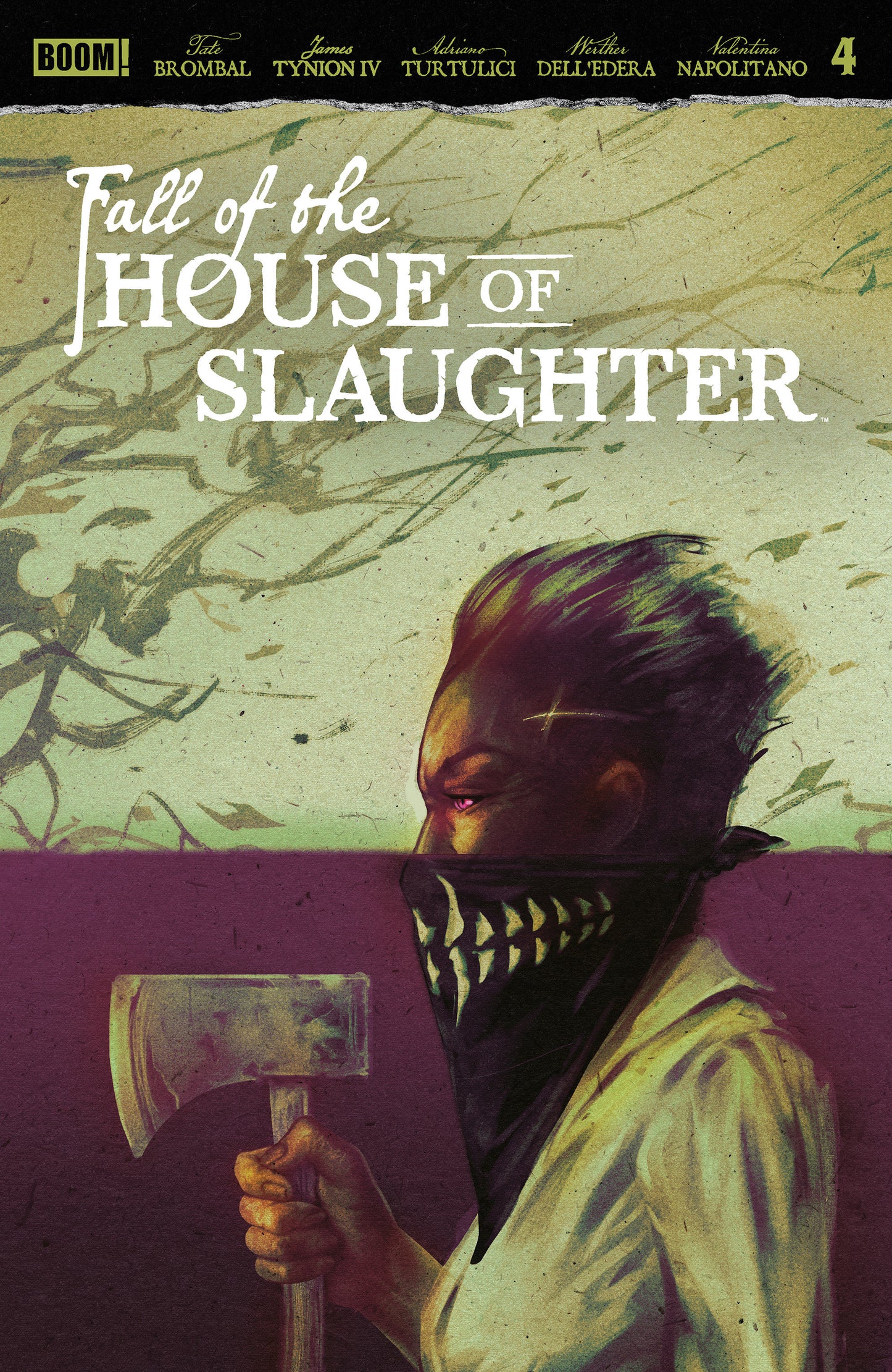 Fall of the House of Slaughter #4 A Main (Dressed, Connelly) ISBN: 84428401330704011 - FOC DATE: 7/5/26 - Release Date: 8/26/26