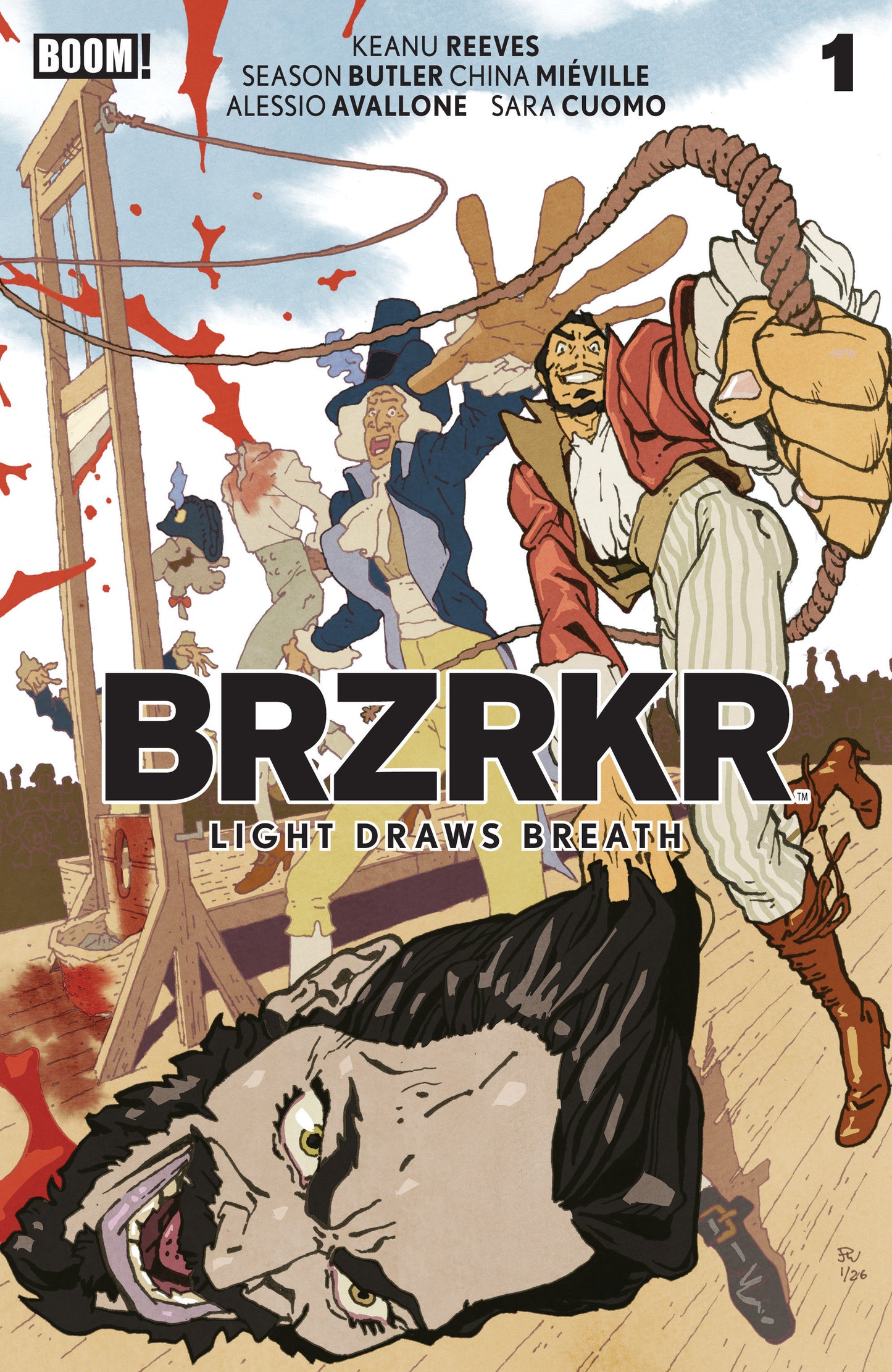 BRZRKR: Light Draws Breath #1 D Foil Variant (Full Art, Wimberly) ISBN: 84428401331401041 - FOC DATE: 4/5/26 - Release Date: 5/27/26