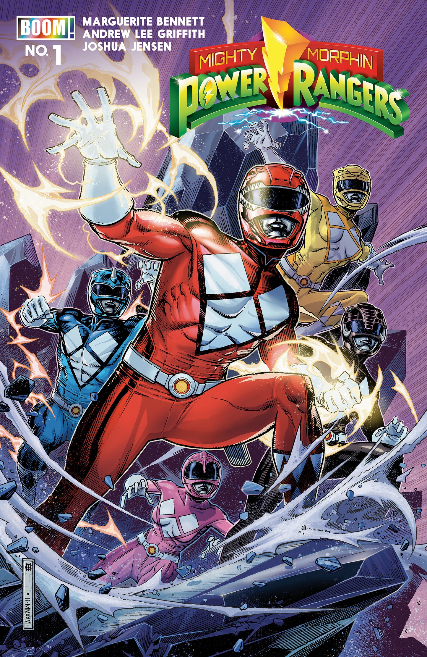 Mighty Morphin Power Rangers (2026) #1 A Main (Dressed, Cheung) ISBN: 84428401334501011 - FOC DATE: 4/19/26 - Release Date: 6/3/26