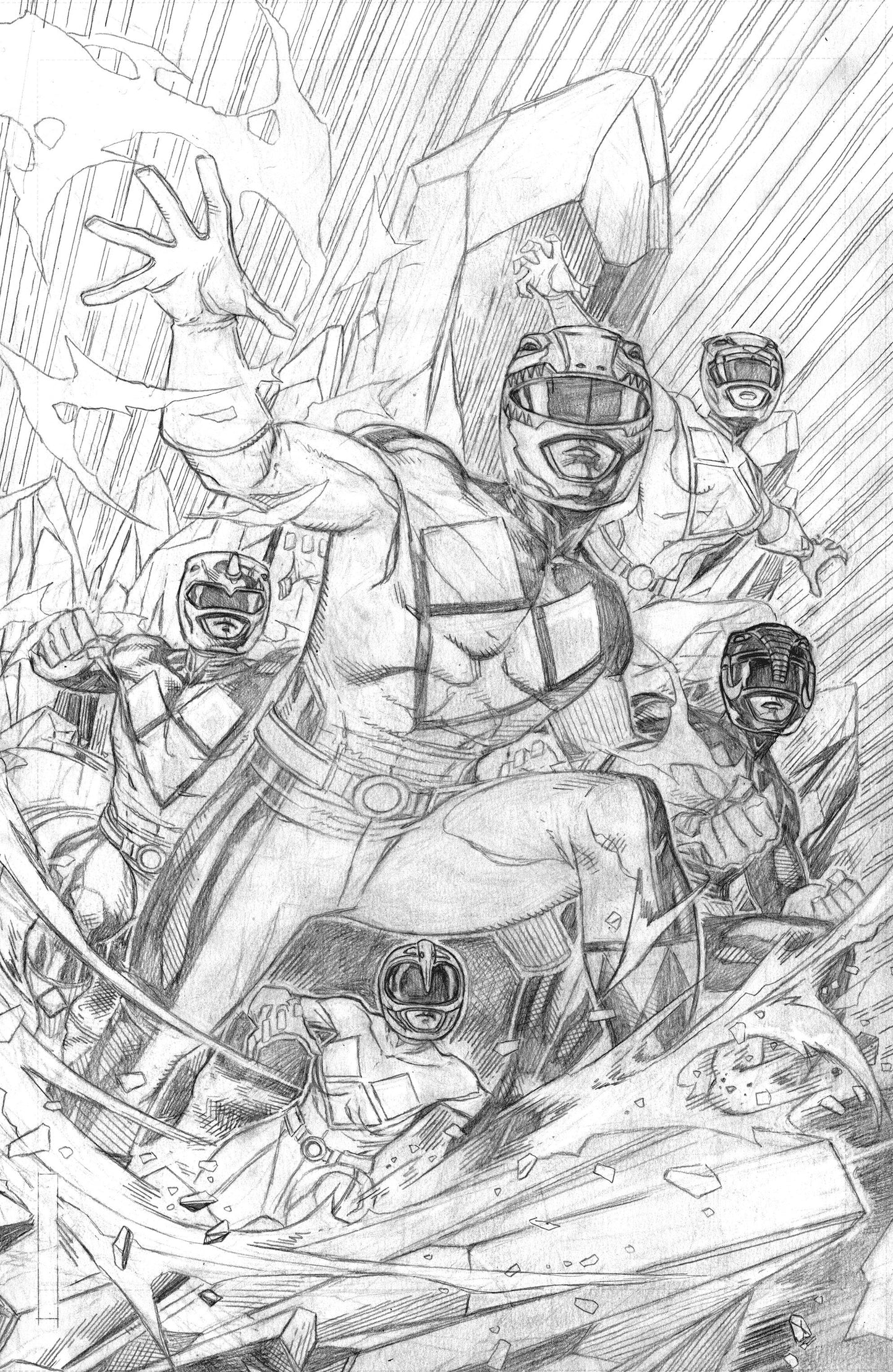 Mighty Morphin Power Rangers (2026) #1 M Unlimited Variant (Full Art, Cheung) ISBN: 84428401334501131 - FOC DATE: 4/19/26 - Release Date: 6/3/26