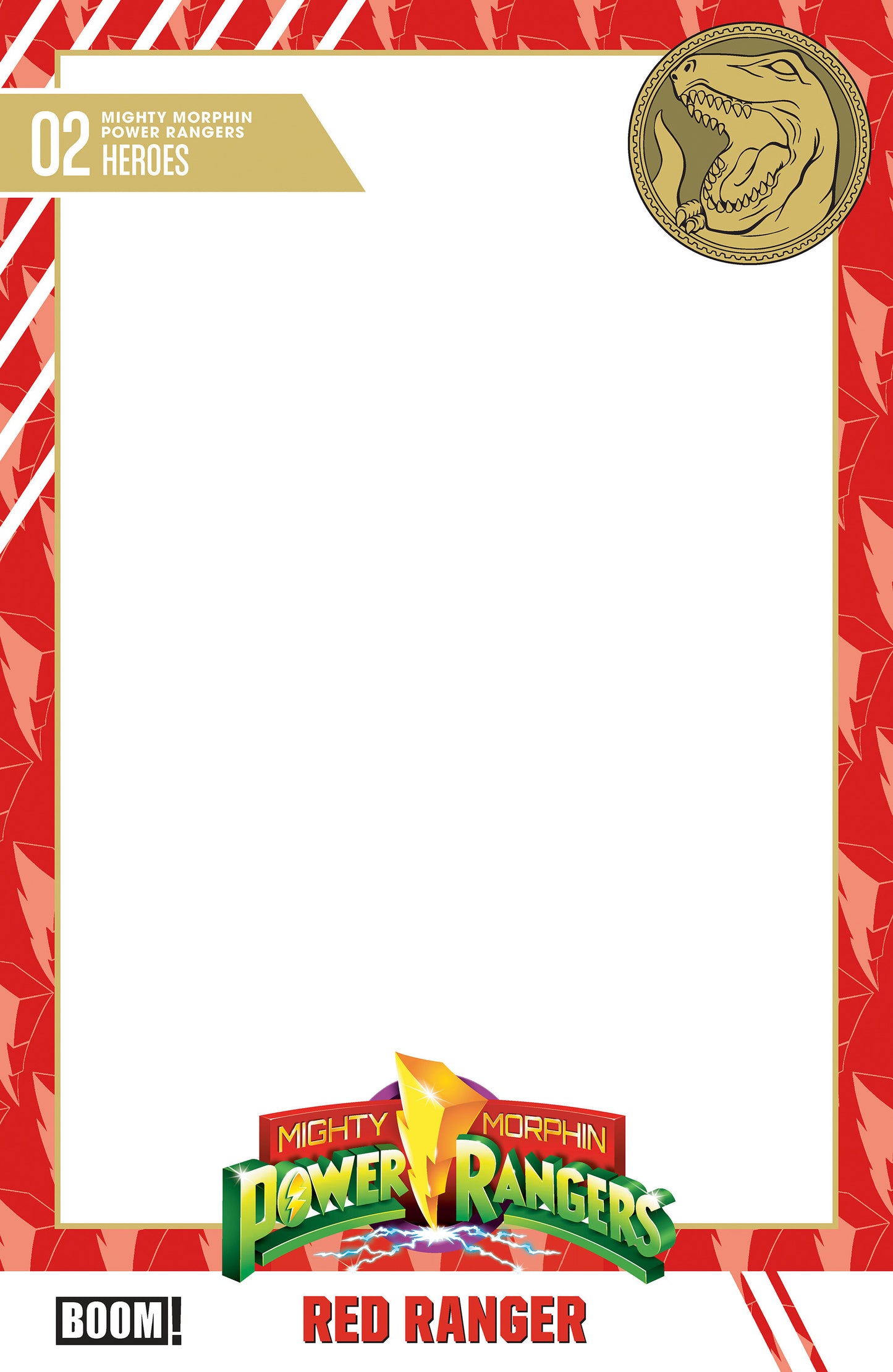 Mighty Morphin Power Rangers (2026) #2 D Trading Card Blank Sketch Variant ISBN: 84428401334502041 - FOC DATE: 6/7/26 - Release Date: 7/15/26