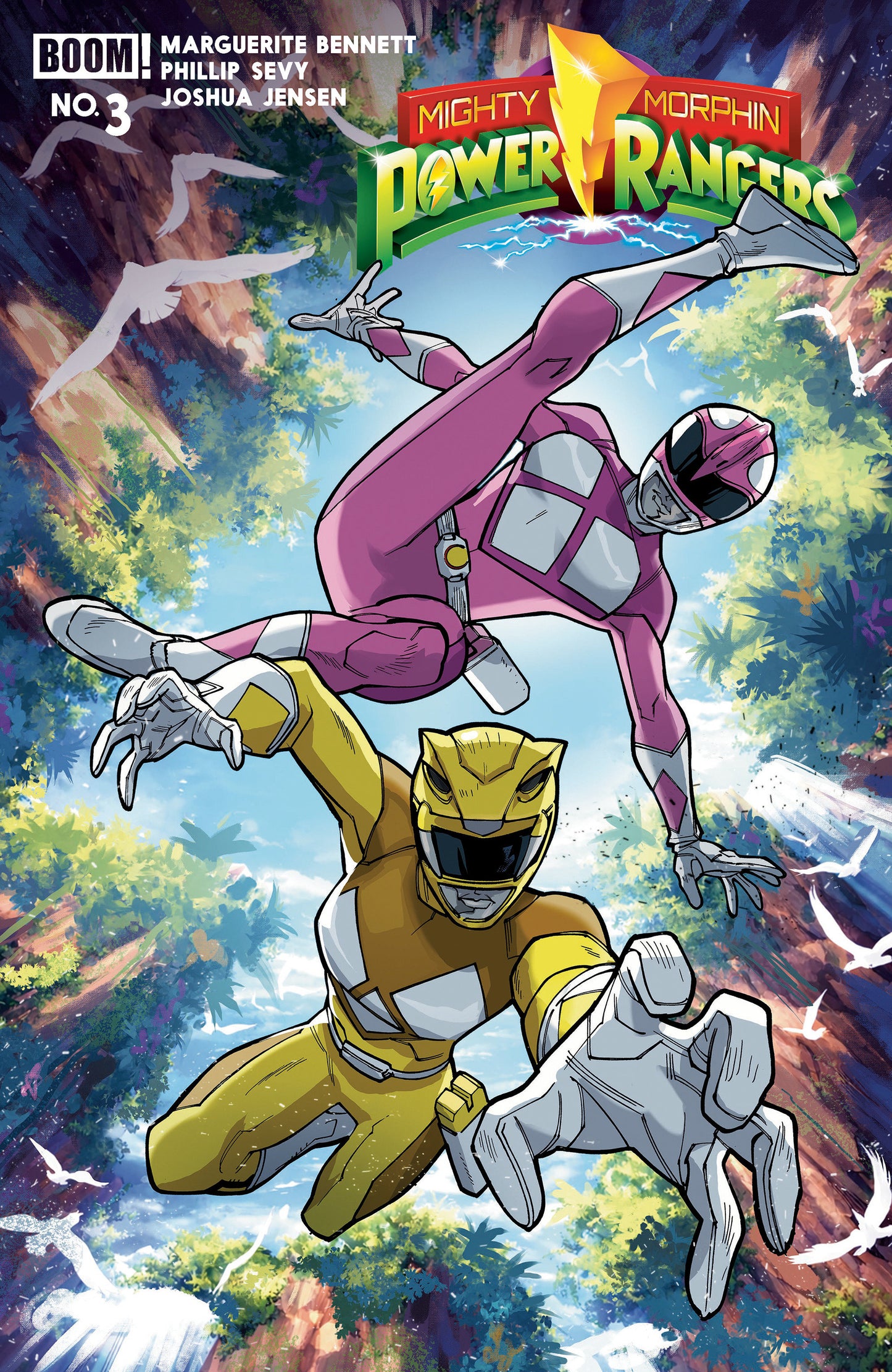 Mighty Morphin Power Rangers (2026) #3 A Main (Dressed, Balám) ISBN: 84428401334503011 - FOC DATE: 7/19/26 - Release Date: 8/26/26