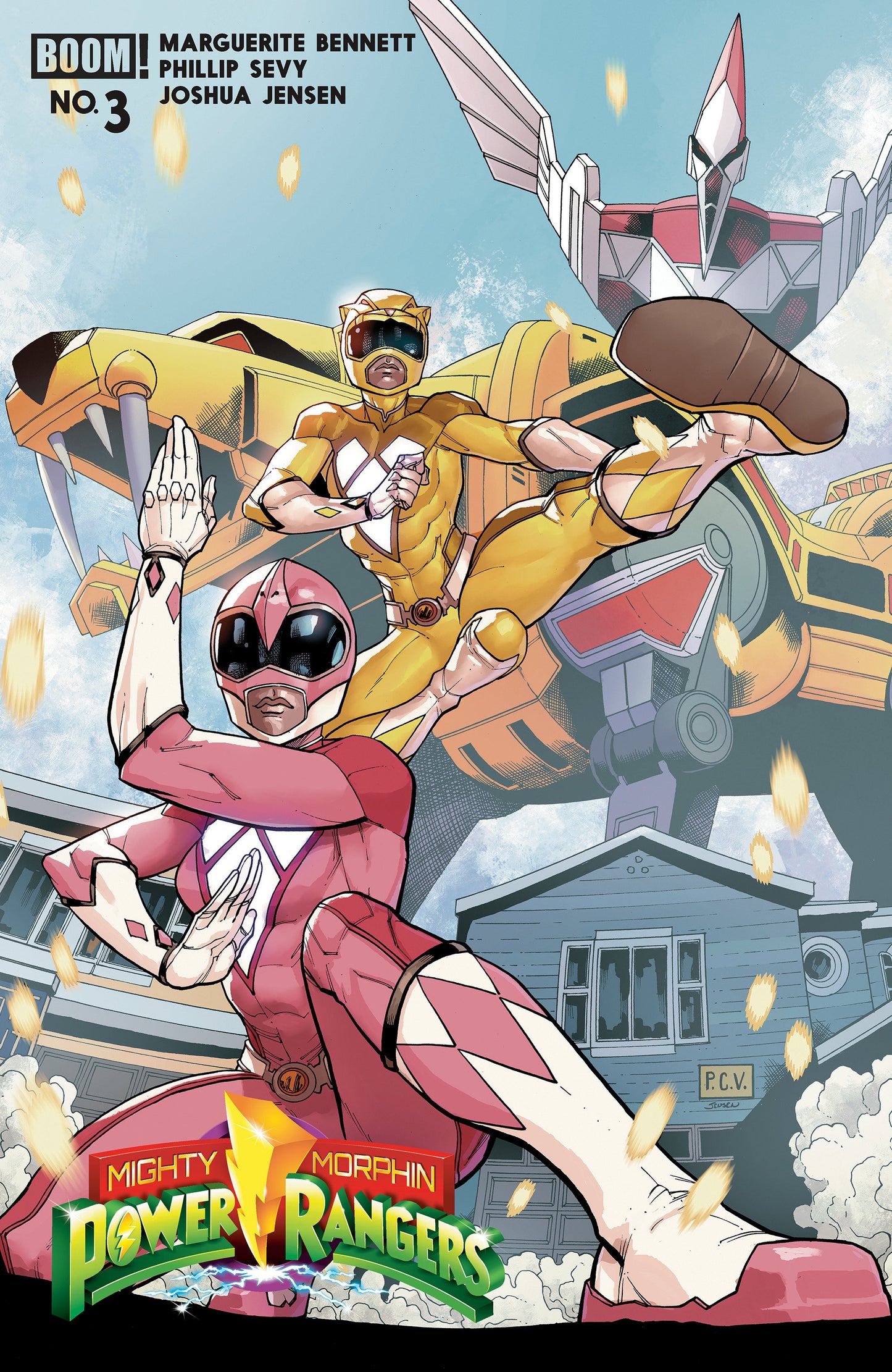 Mighty Morphin Power Rangers (2026) #3 B Variant (Dressed, Sevy) ISBN: 84428401334503021 - FOC DATE: 7/19/26 - Release Date: 8/26/26