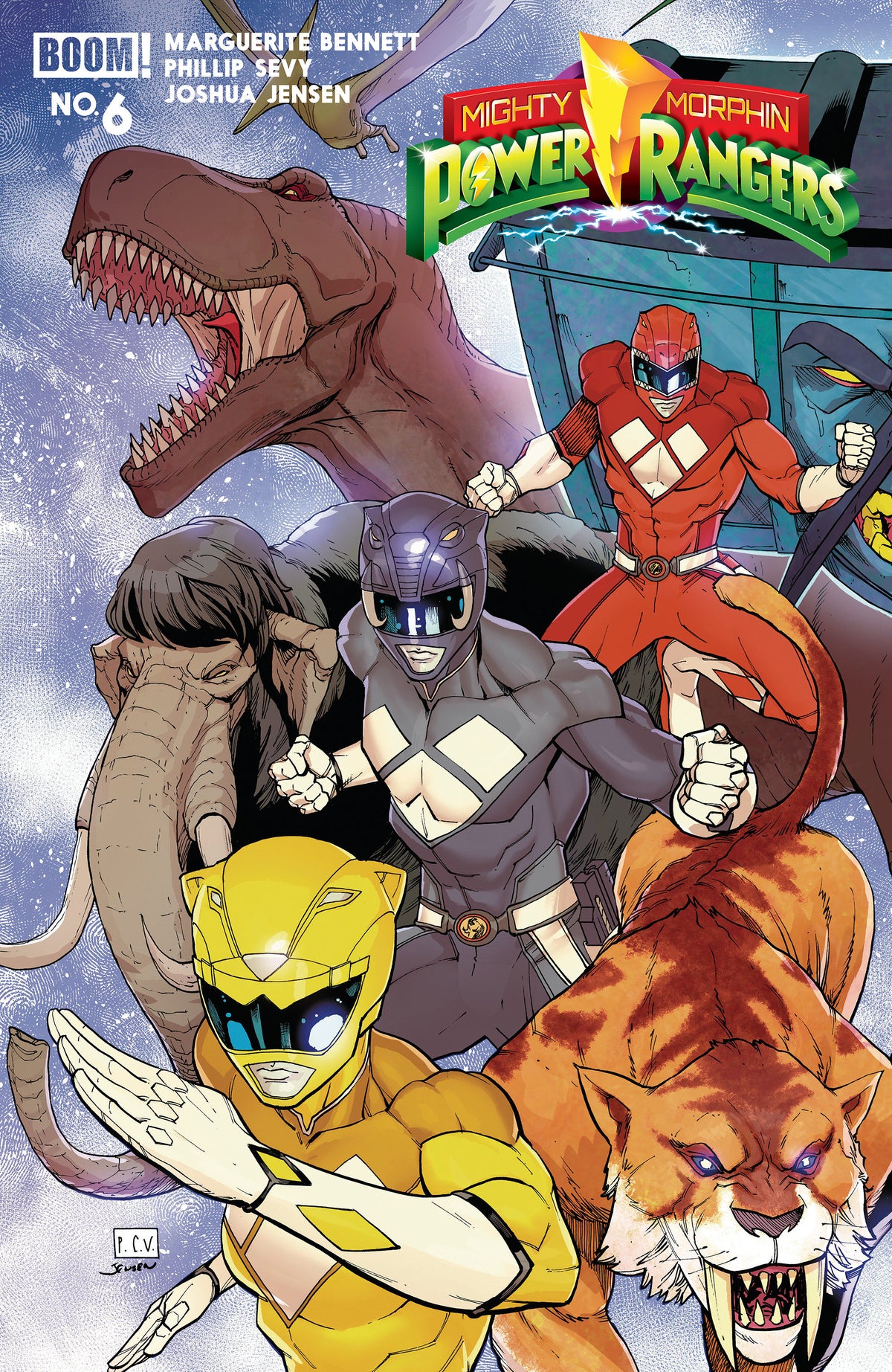Mighty Morphin Power Rangers (2026) #6 B Variant (Dressed, Sevy) ISBN: 84428401334506021 - FOC DATE: 10/18/26 - Release Date: 11/25/26
