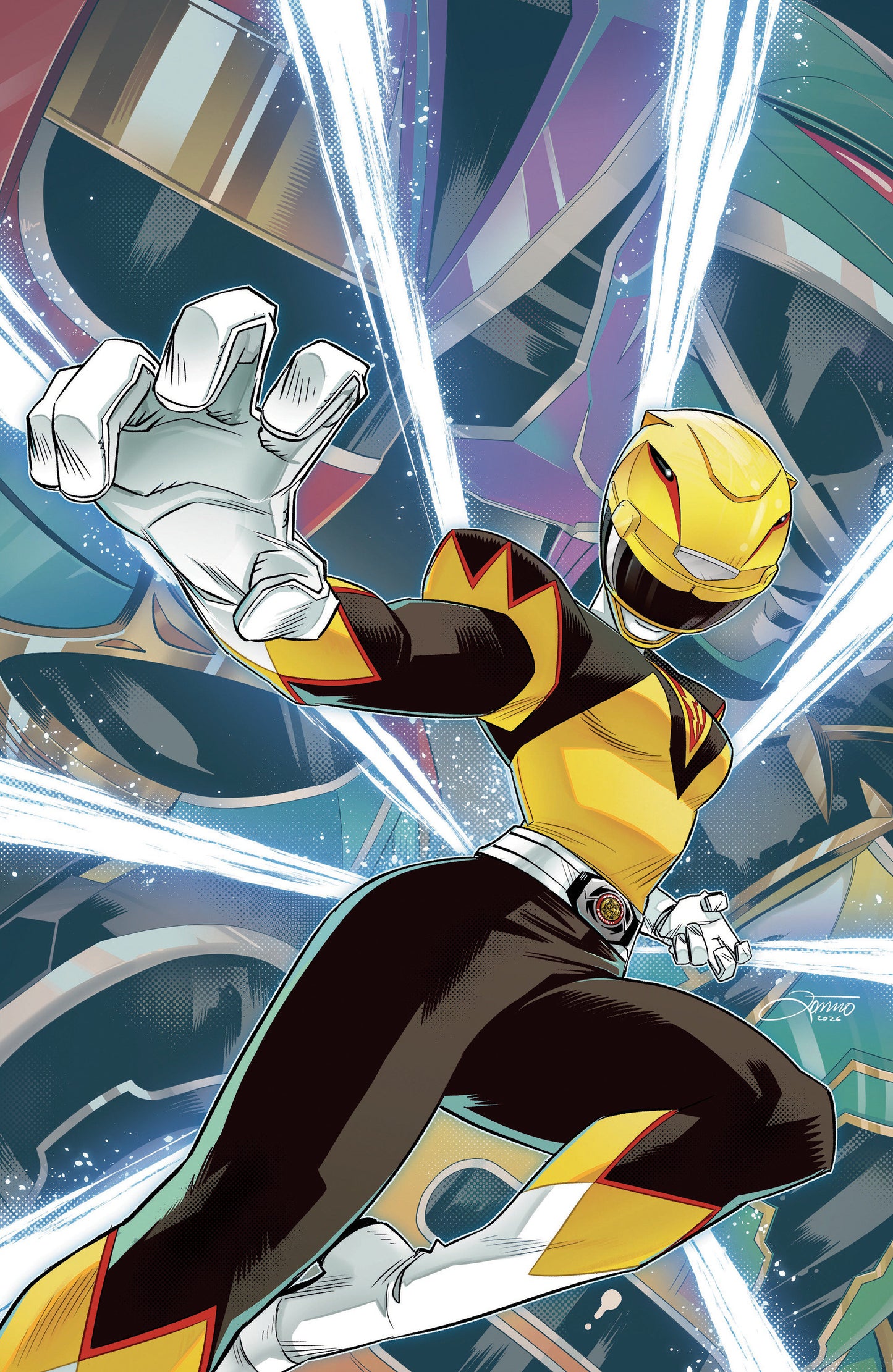 Power Rangers Unlimited #1 E Foil Variant (Full Art, Foil, Zonno) ISBN: 84428401340601051 - FOC DATE: 5/17/26 - Release Date: 7/1/26