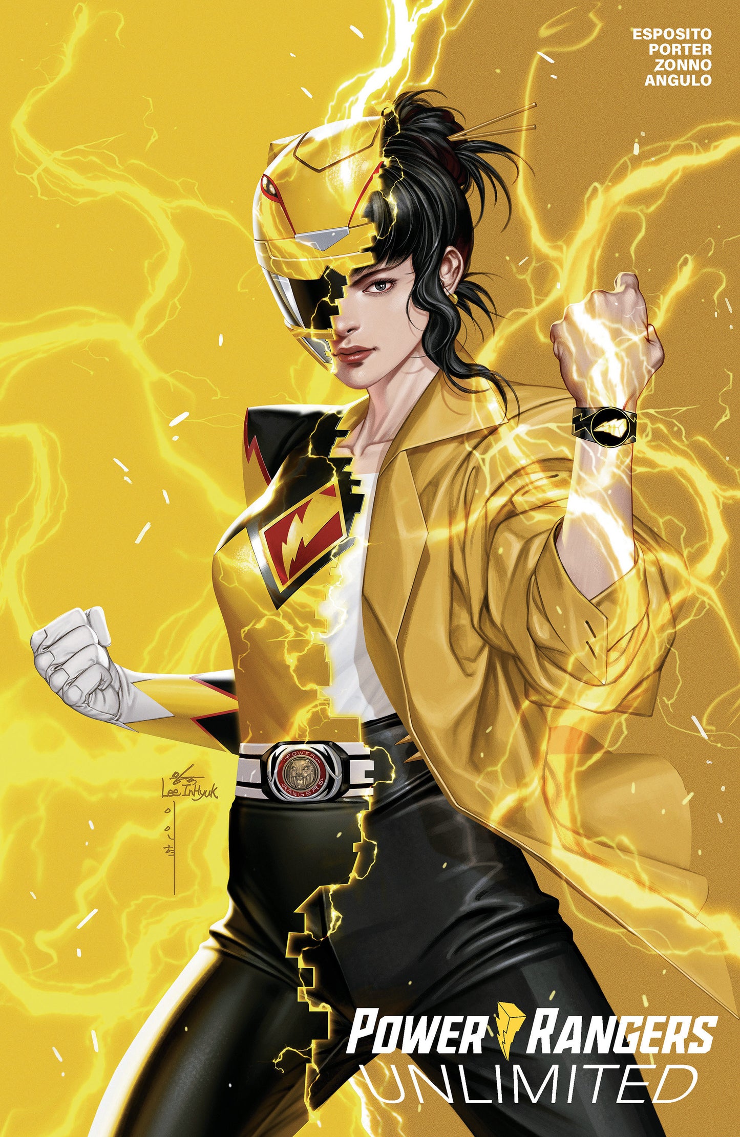 Power Rangers Unlimited #1 K FOC Reveal Variant (Dressed, Lee) ISBN: 84428401340601111 - FOC DATE: 5/17/26 - Release Date: 7/1/26