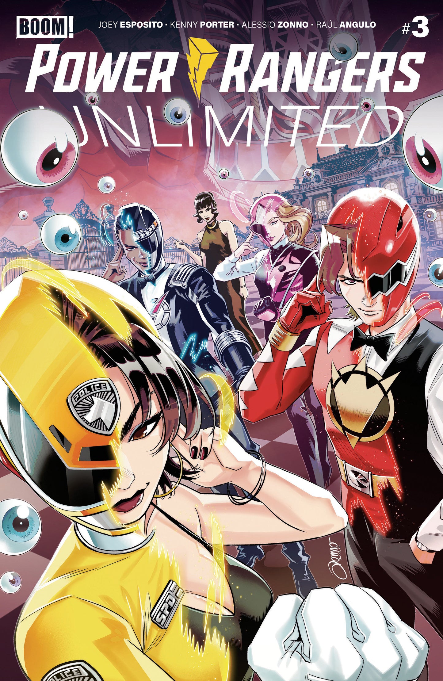 Power Rangers Unlimited #3 A Main (Dressed, Zonno) ISBN: 84428401340603011 - FOC DATE: 8/9/26 - Release Date: 9/16/26