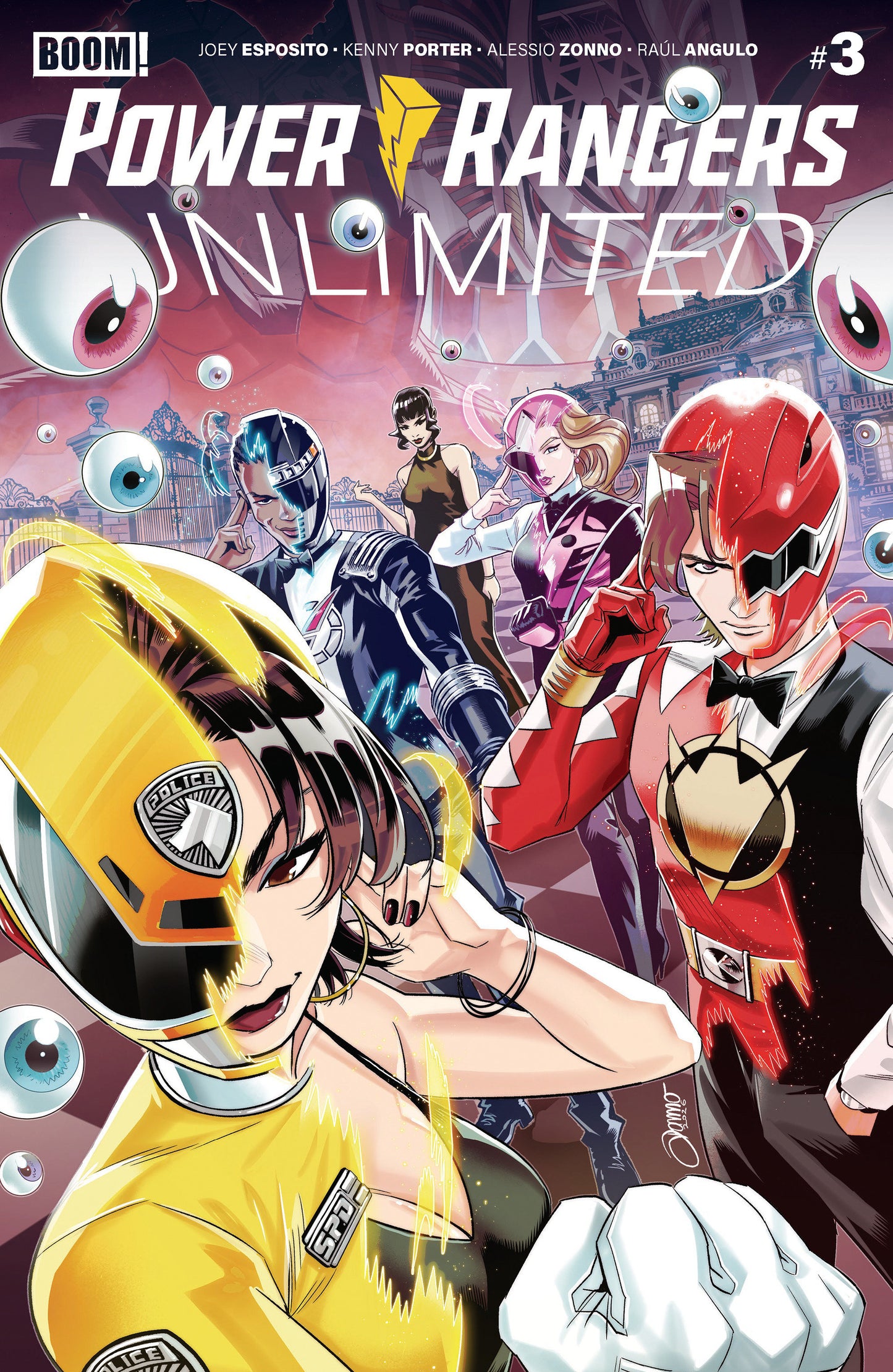 Power Rangers Unlimited #3 A Main (Dressed, Zonno) ISBN: 84428401340603011 - FOC DATE: 8/9/26 - Release Date: 9/16/26