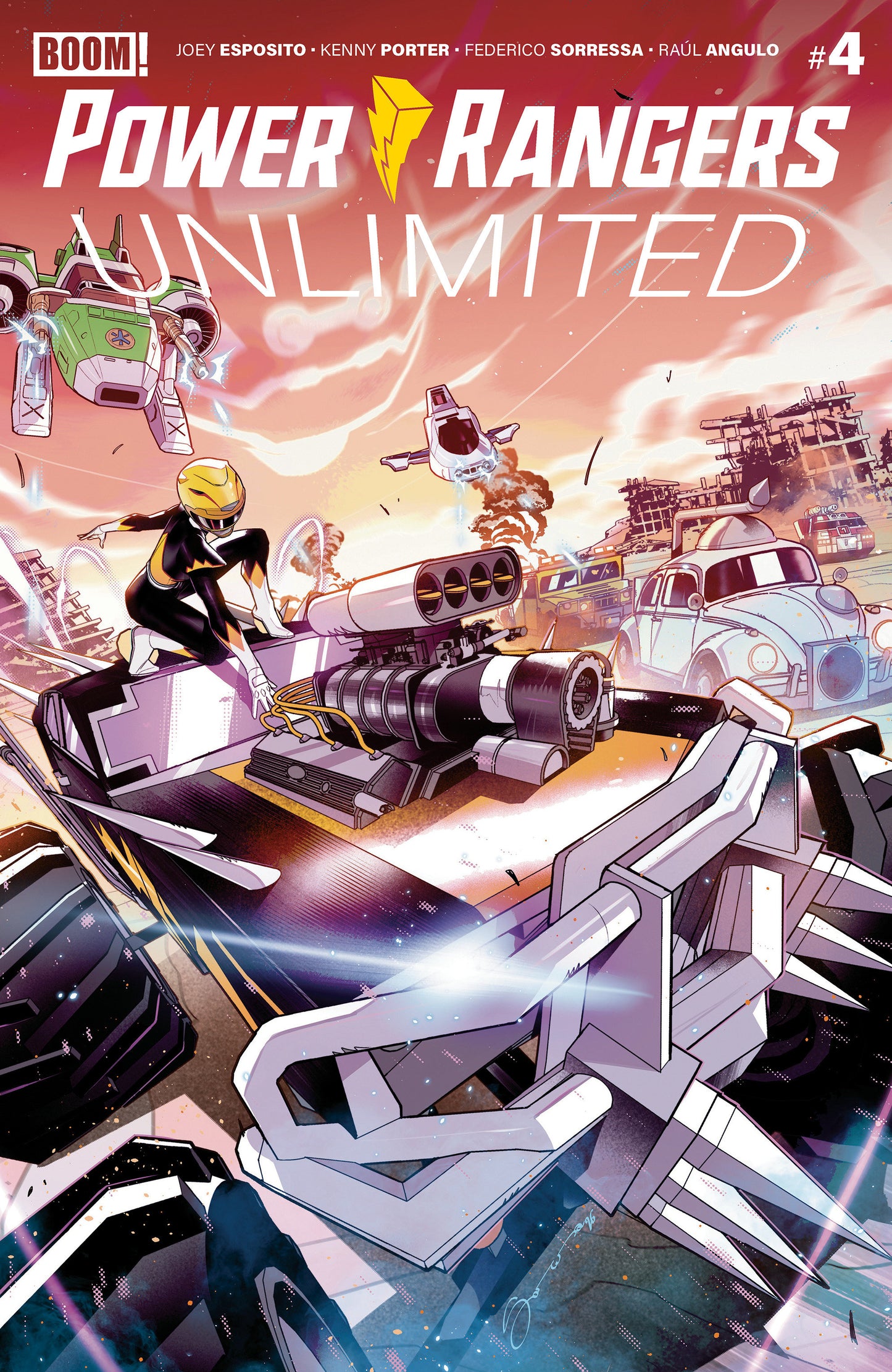 Power Rangers Unlimited #4 A Main (Dressed, Sorressa) ISBN: 84428401340604011 - FOC DATE: 9/6/26 - Release Date: 10/14/26