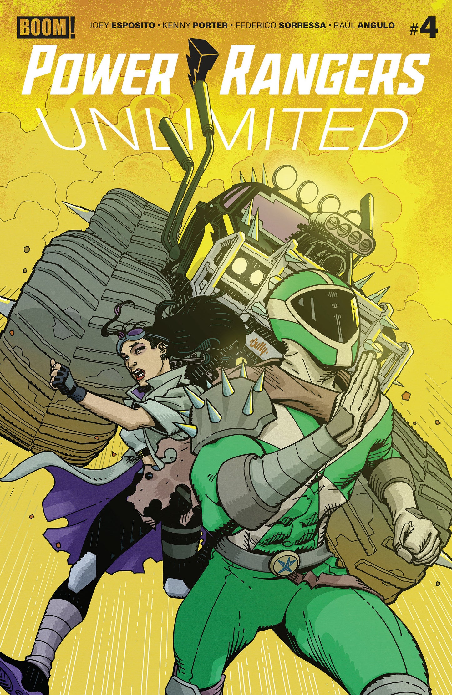 Power Rangers Unlimited #4 B Variant (Dressed, Hamner) ISBN: 84428401340604021 - FOC DATE: 9/6/26 - Release Date: 10/14/26