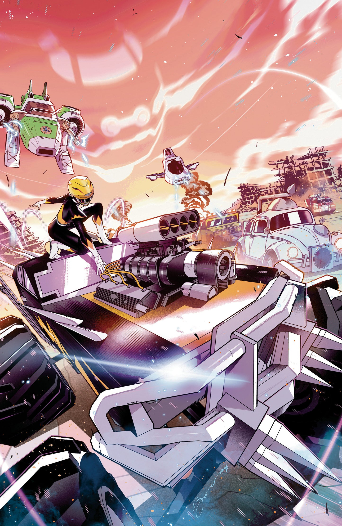 Power Rangers Unlimited #4 D Foil Variant (Full Art, Foil, Sorressa) ISBN: 84428401340604041 - FOC DATE: 9/6/26 - Release Date: 10/14/26