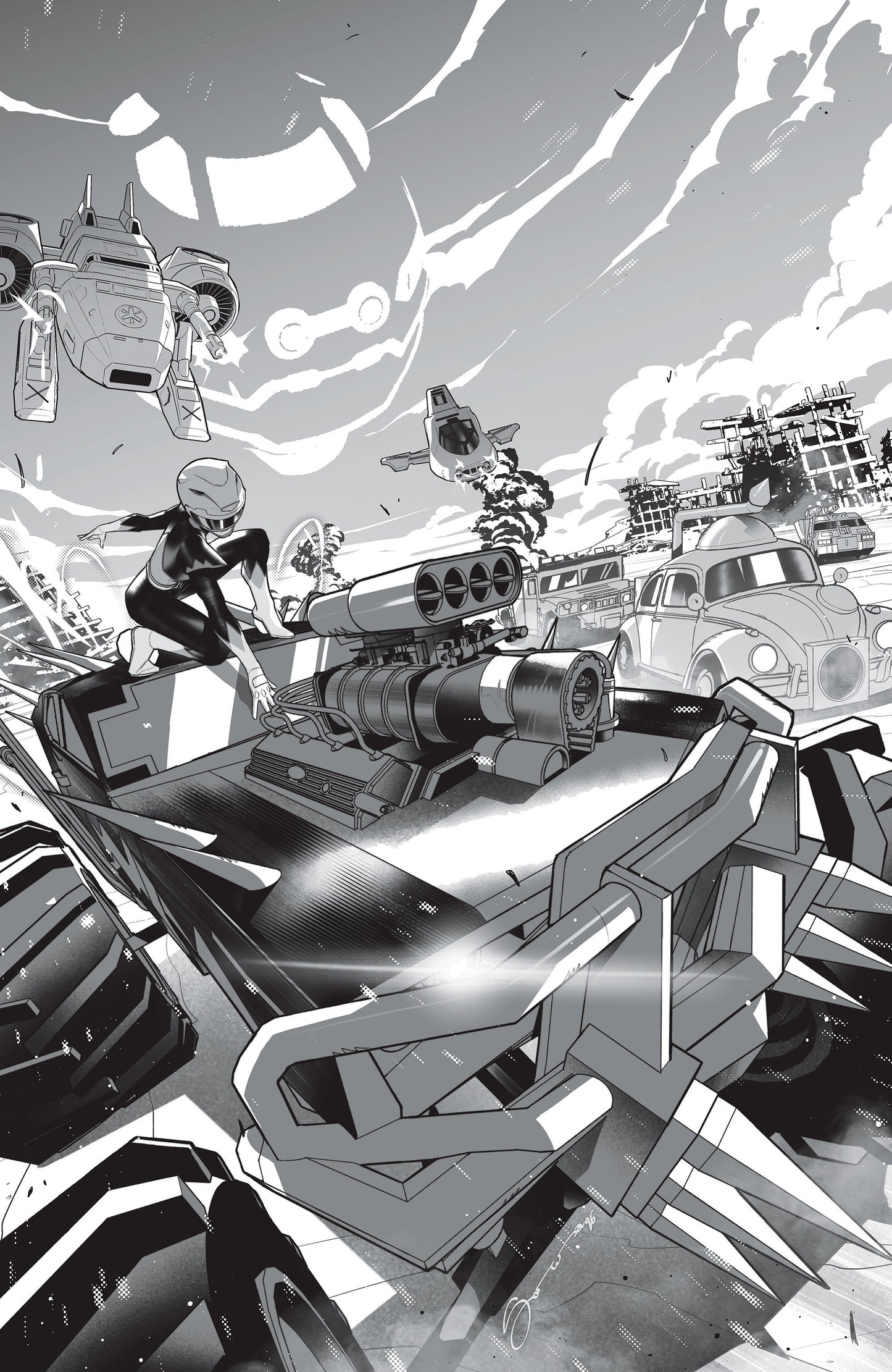 Power Rangers Unlimited #4 J Unlimited Variant (Full Art, Sorressa) ISBN: 84428401340604101 - FOC DATE: 9/6/26 - Release Date: 10/14/26