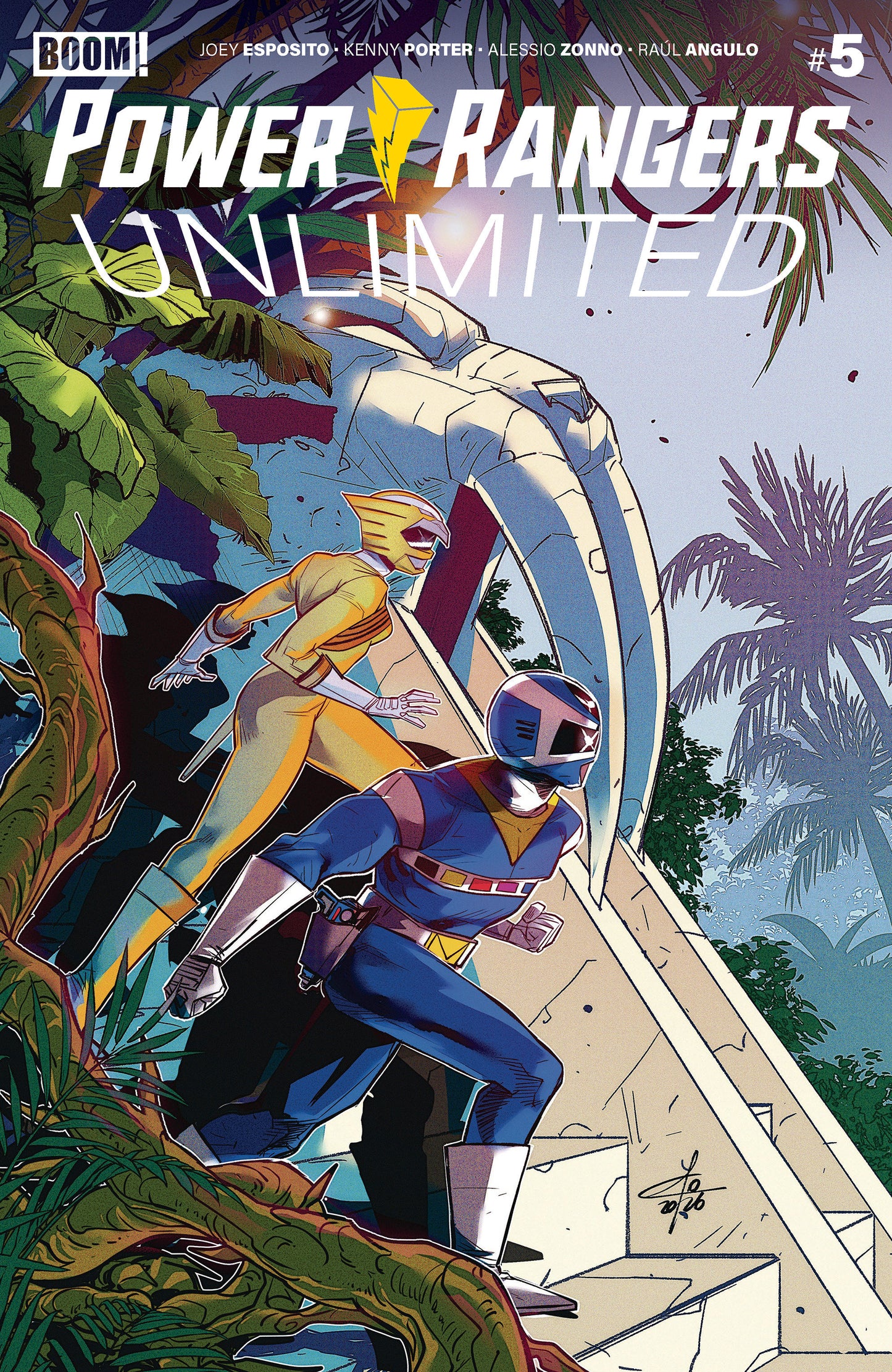 Power Rangers Unlimited #5 B Variant (Dressed, Carlini) ISBN: 84428401340605021 - FOC DATE: 10/4/26 - Release Date: 11/11/26